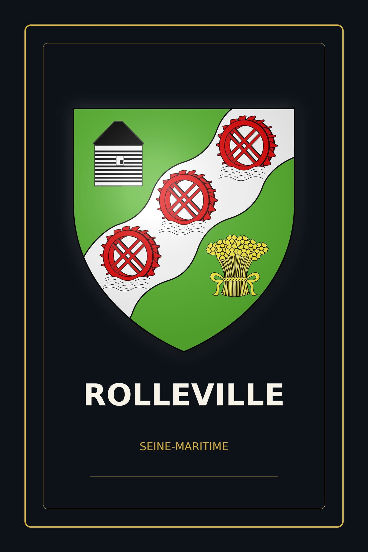 Blason de Rolleville