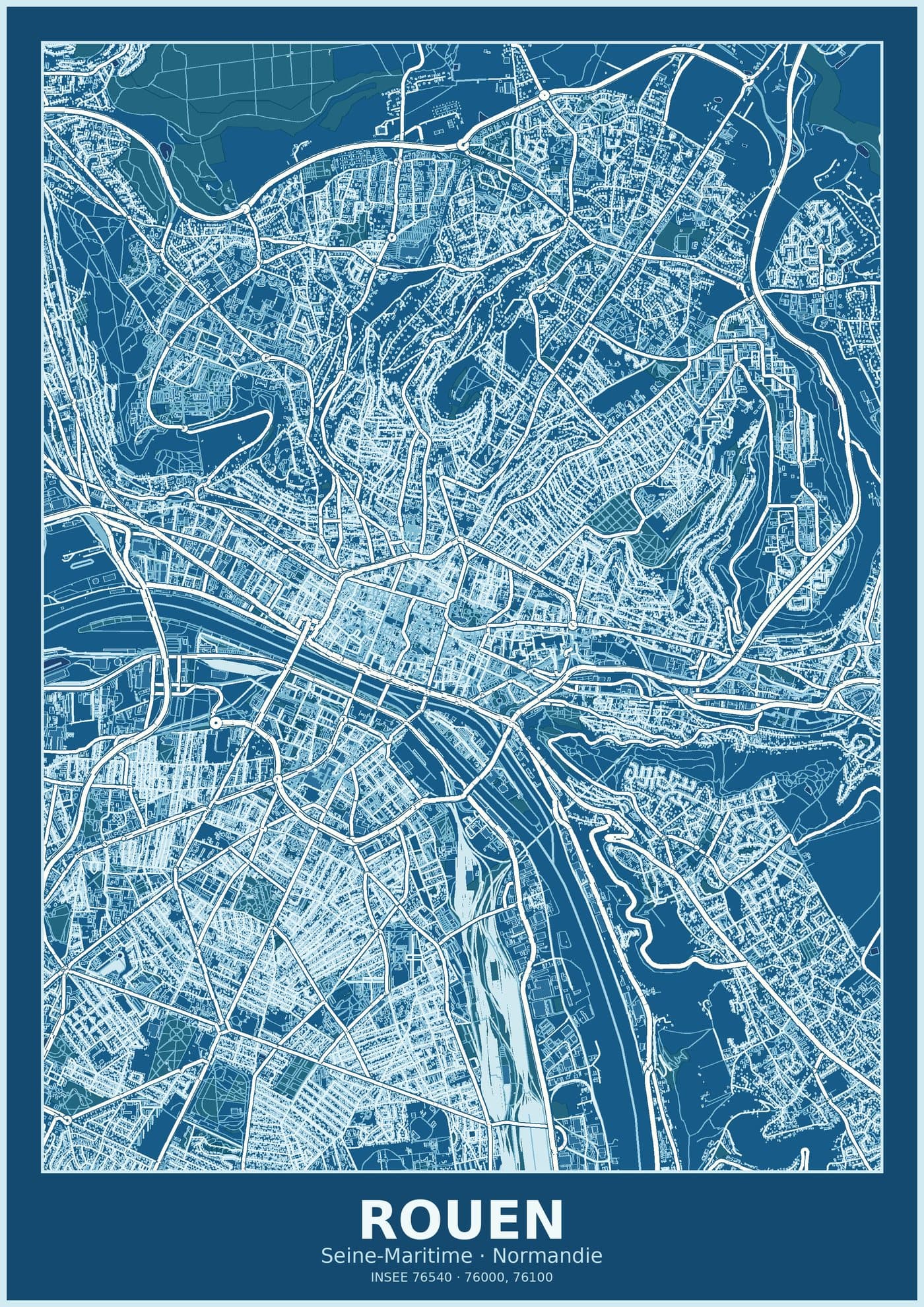 Plan de Rouen