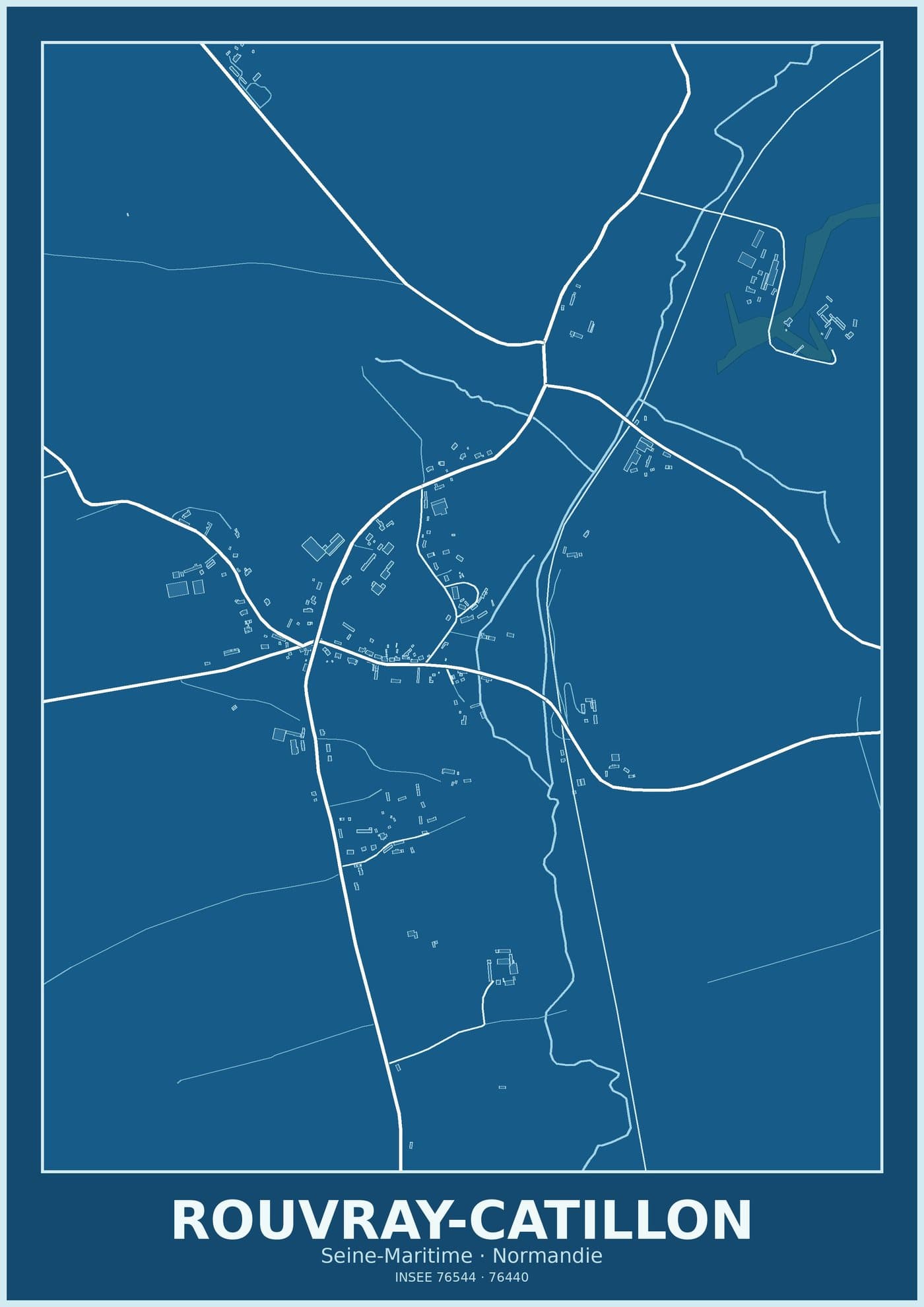 Plan de Rouvray-Catillon