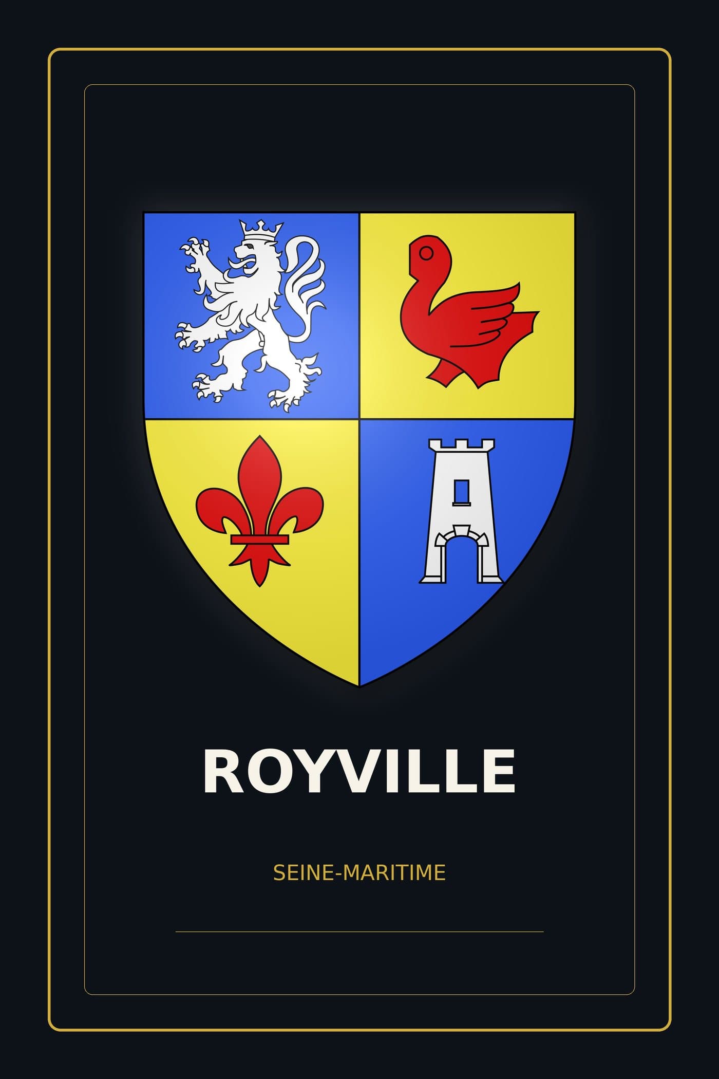 Blason de Royville
