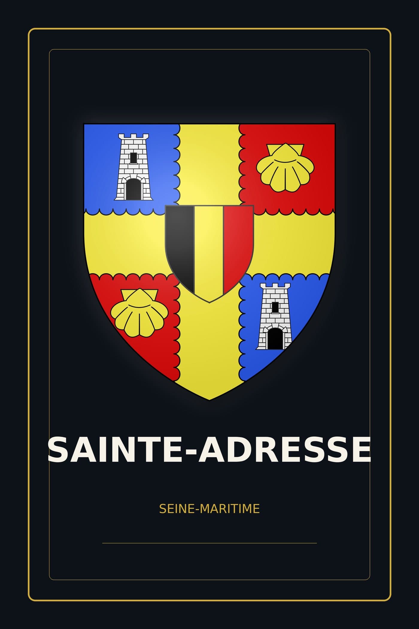 Blason de Sainte-Adresse