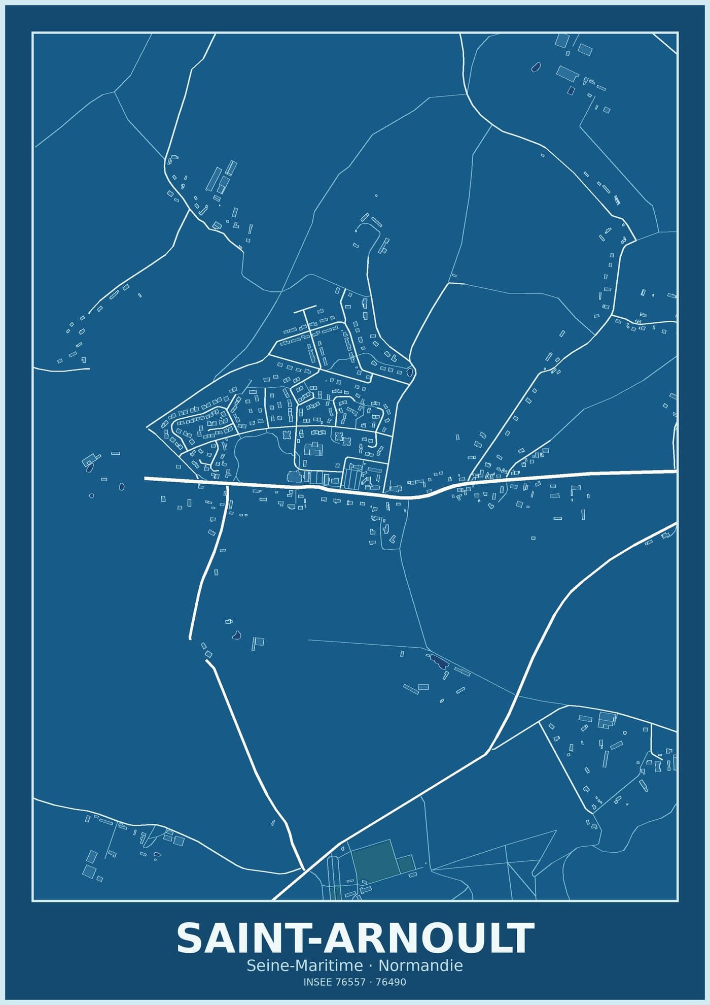Plan de Saint-Arnoult