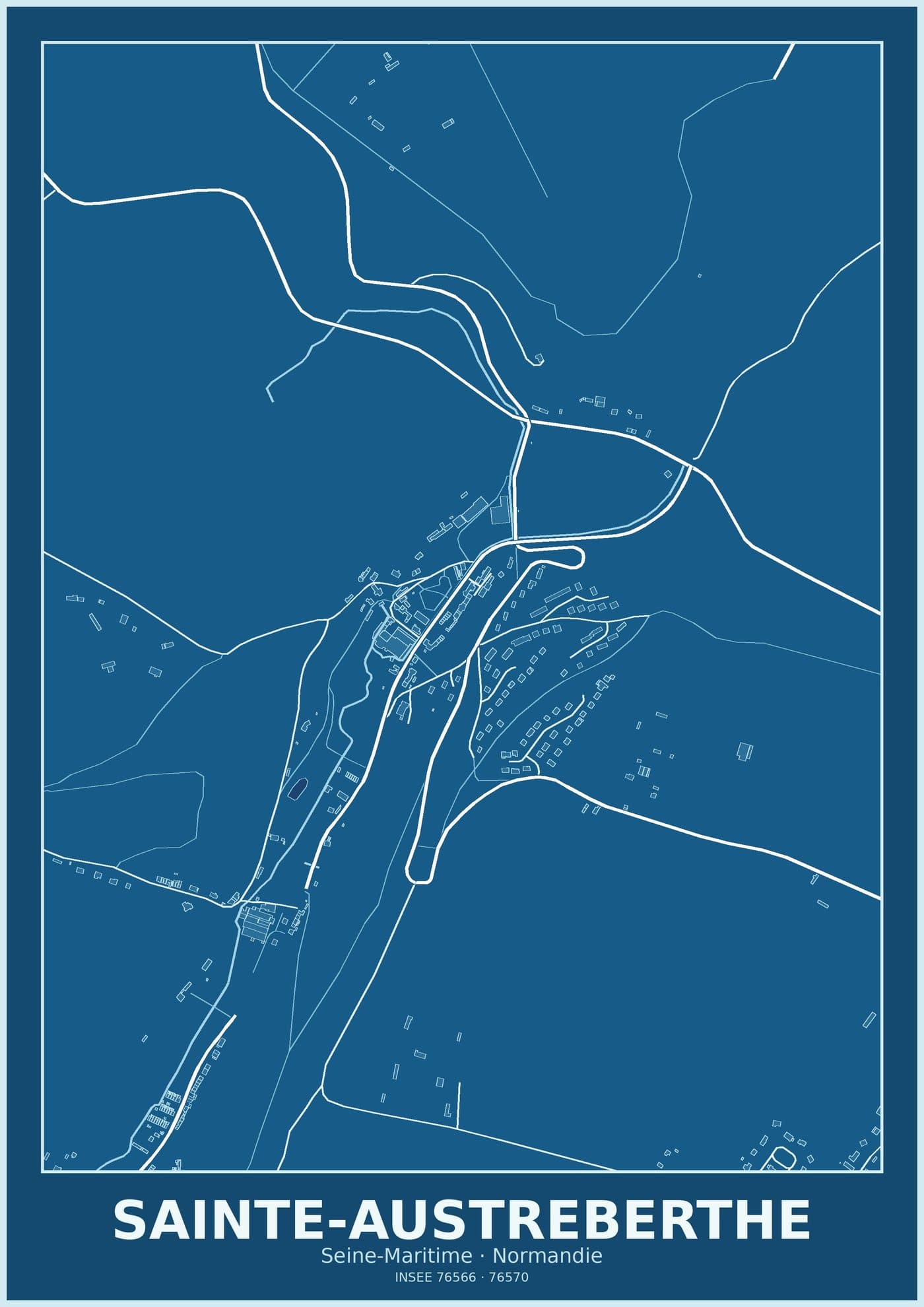 Plan de Sainte-Austreberthe