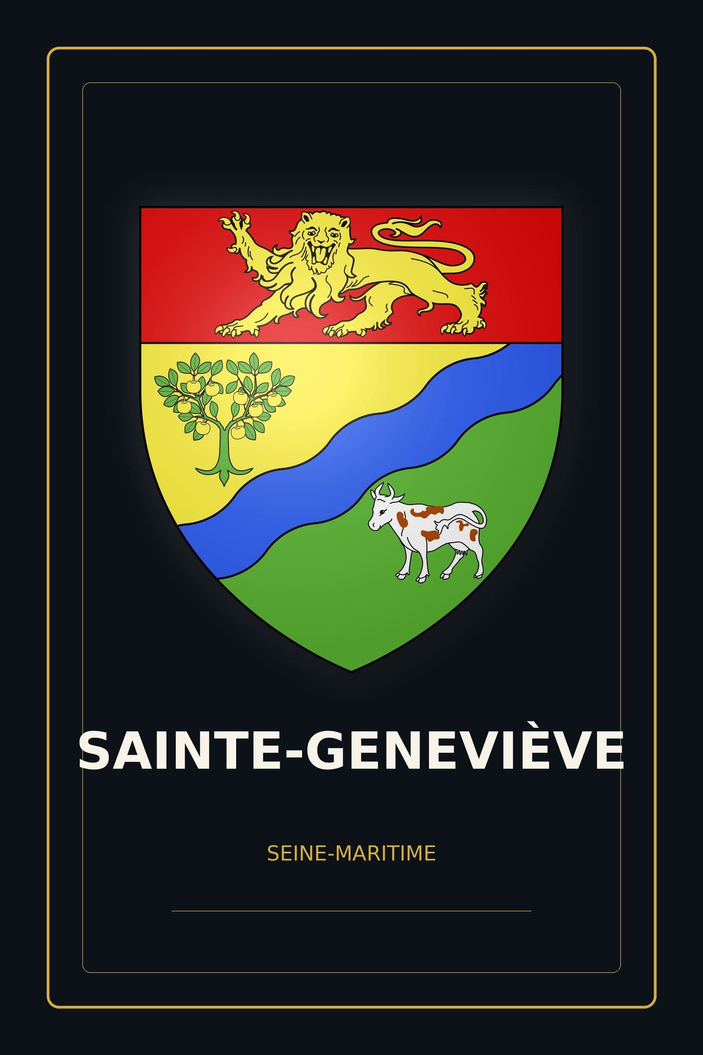 Blason de Sainte-Geneviève
