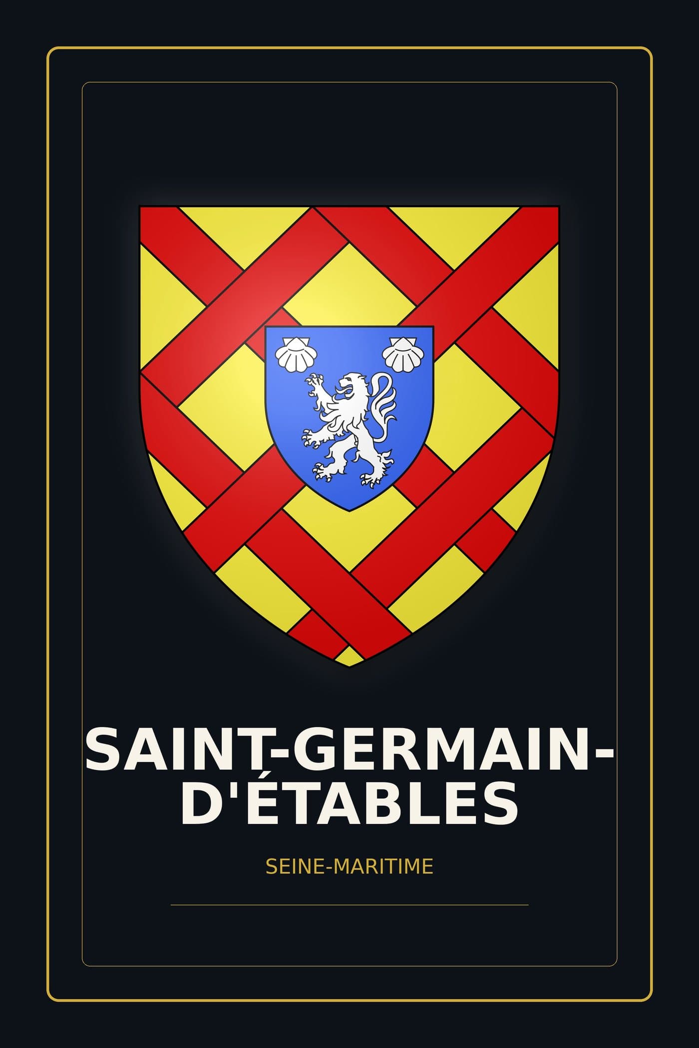 Blason de Saint-Germain-d'Étables