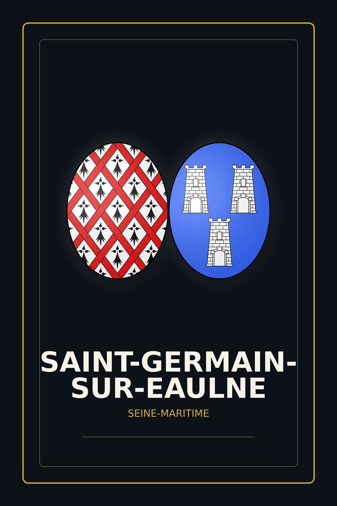 Blason de Saint-Germain-sur-Eaulne