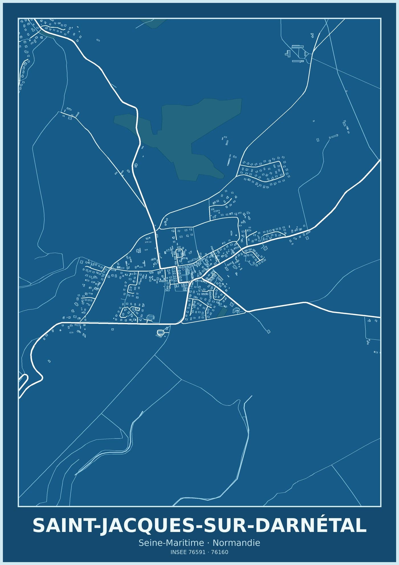Plan de Saint-Jacques-sur-Darnétal