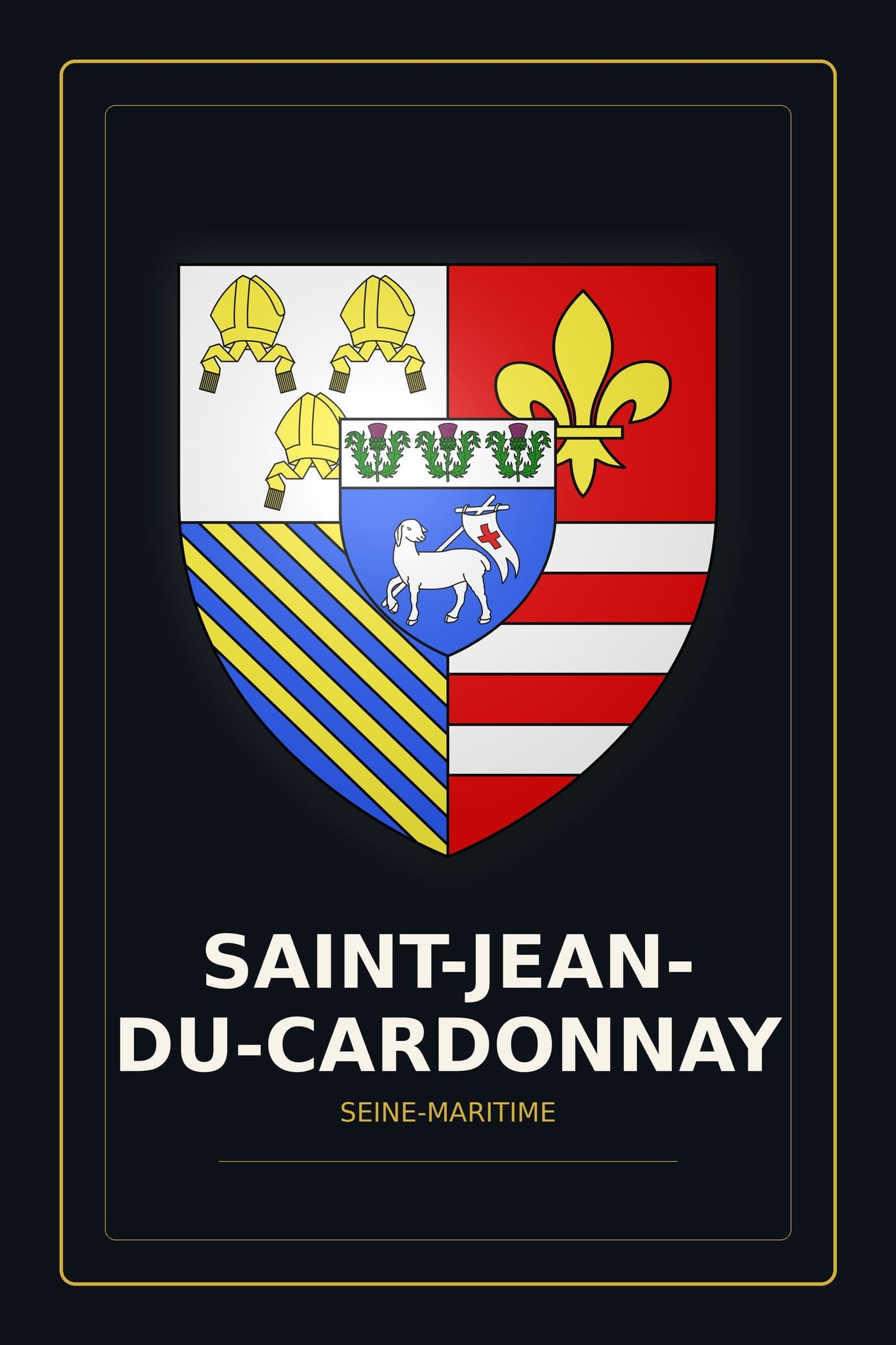 Affiche de Saint-Jean-du-Cardonnay
