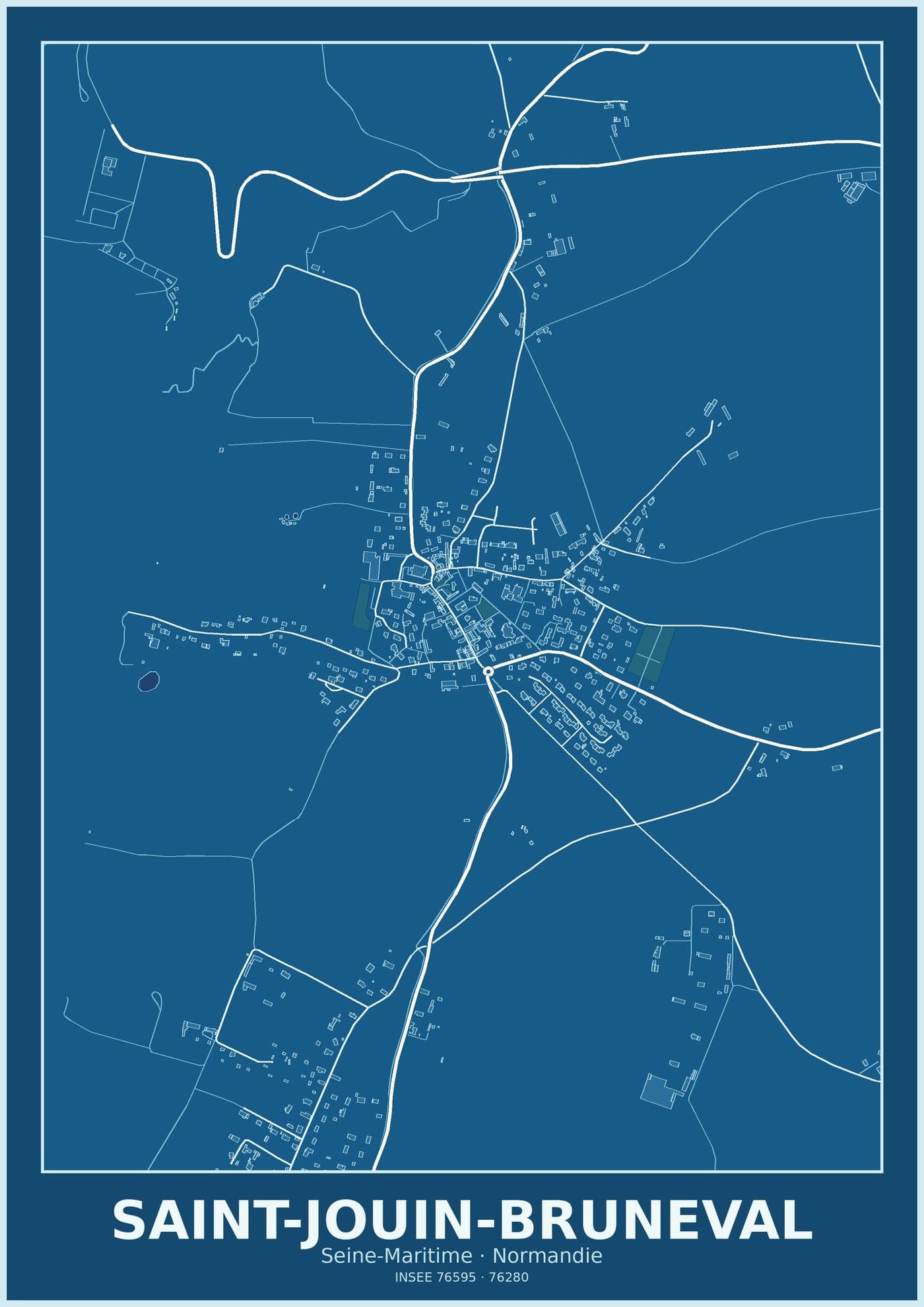 Plan de Saint-Jouin-Bruneval