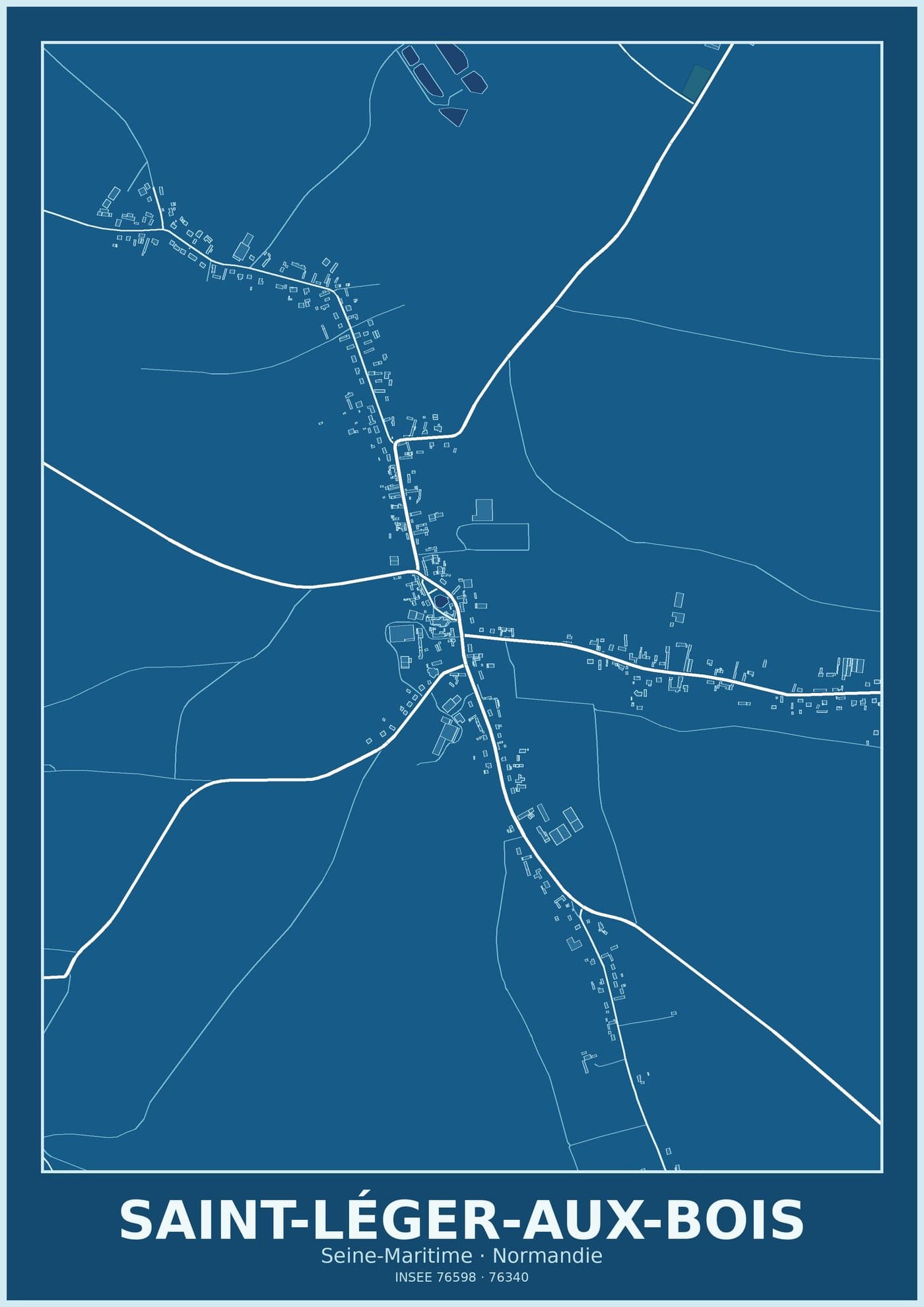 Plan de Saint-Léger-aux-Bois
