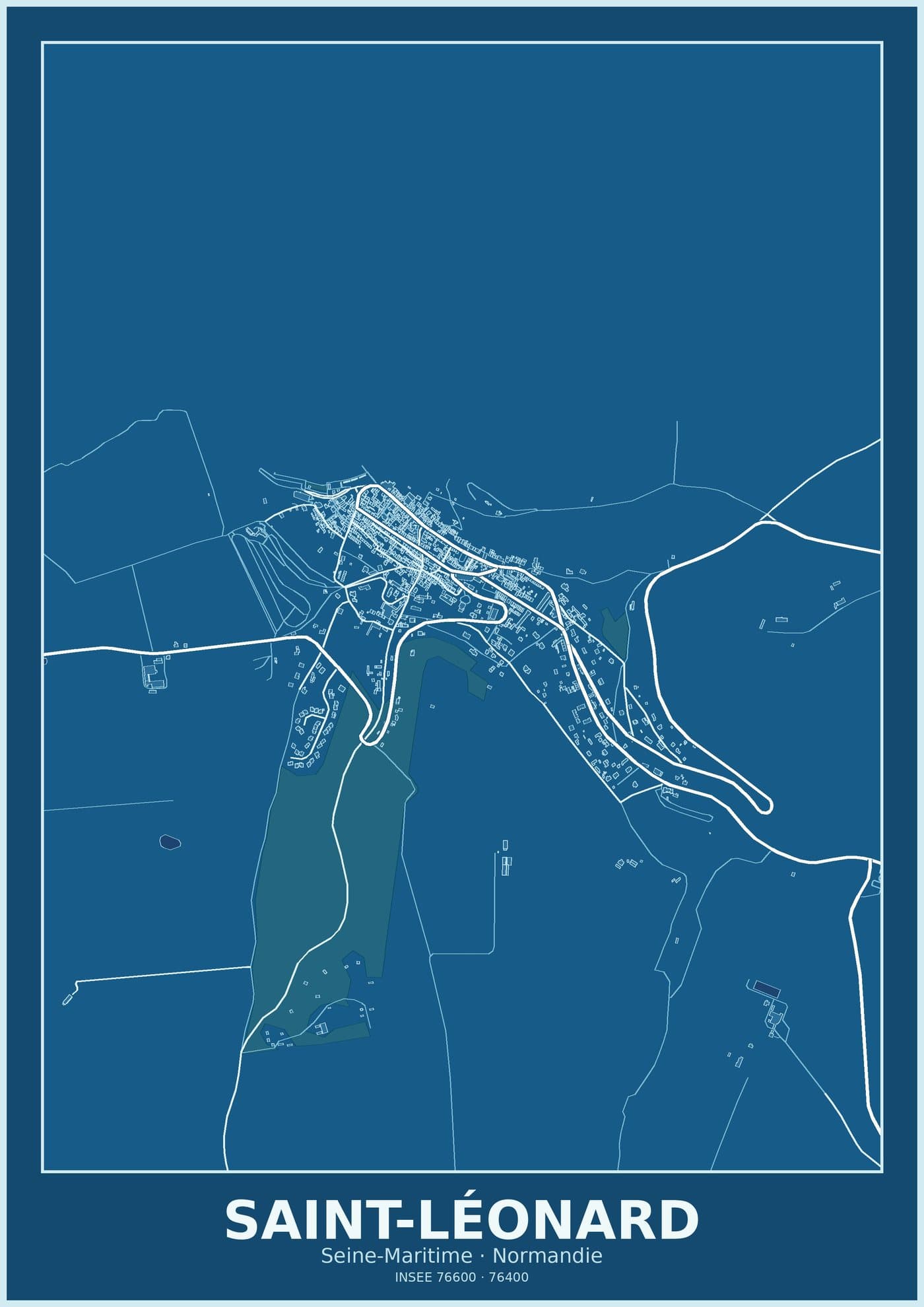 Plan de Saint-Léonard