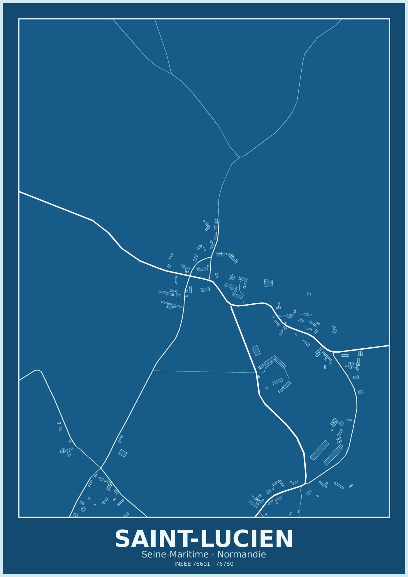 Plan de Saint-Lucien