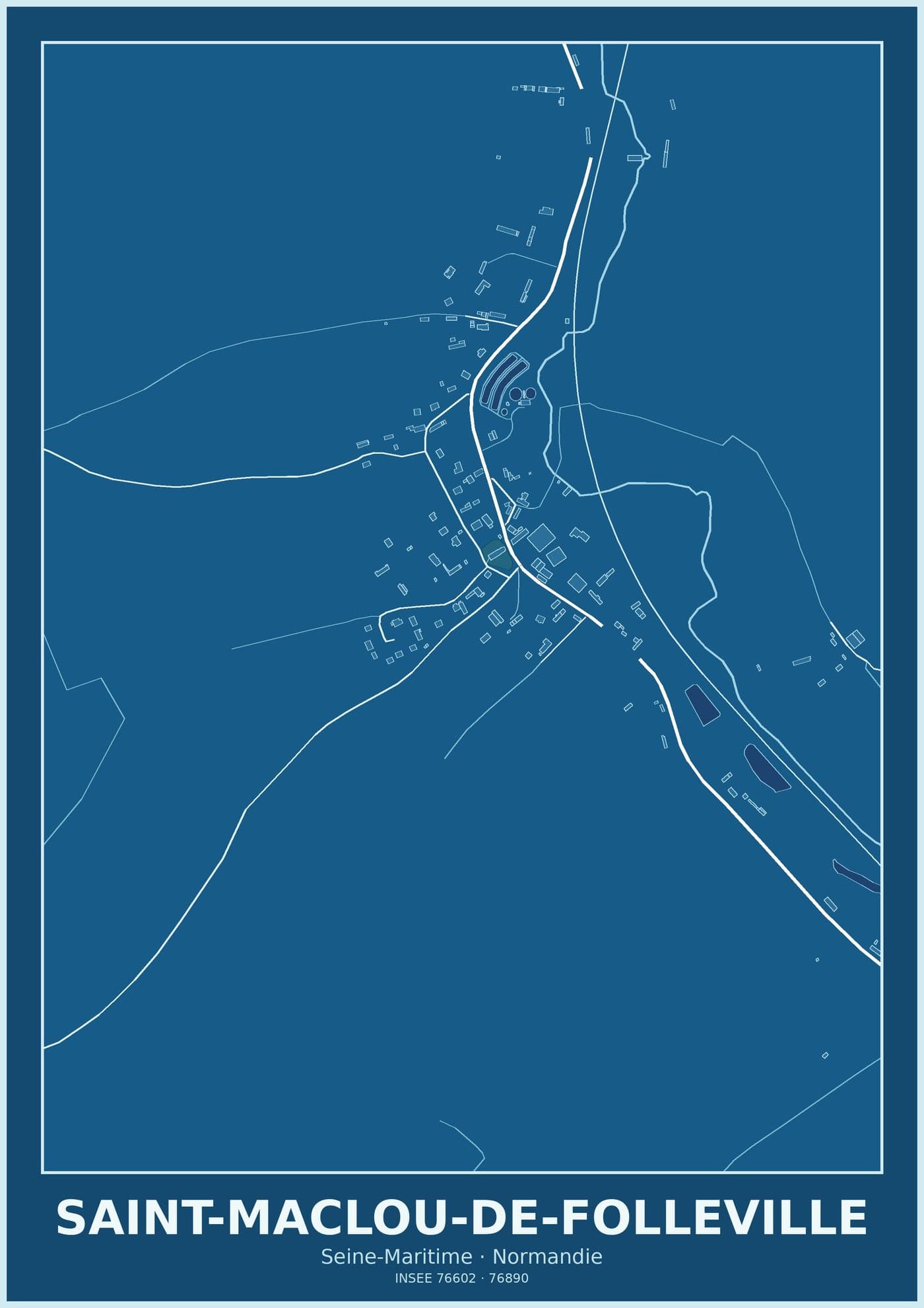 Plan de Saint-Maclou-de-Folleville