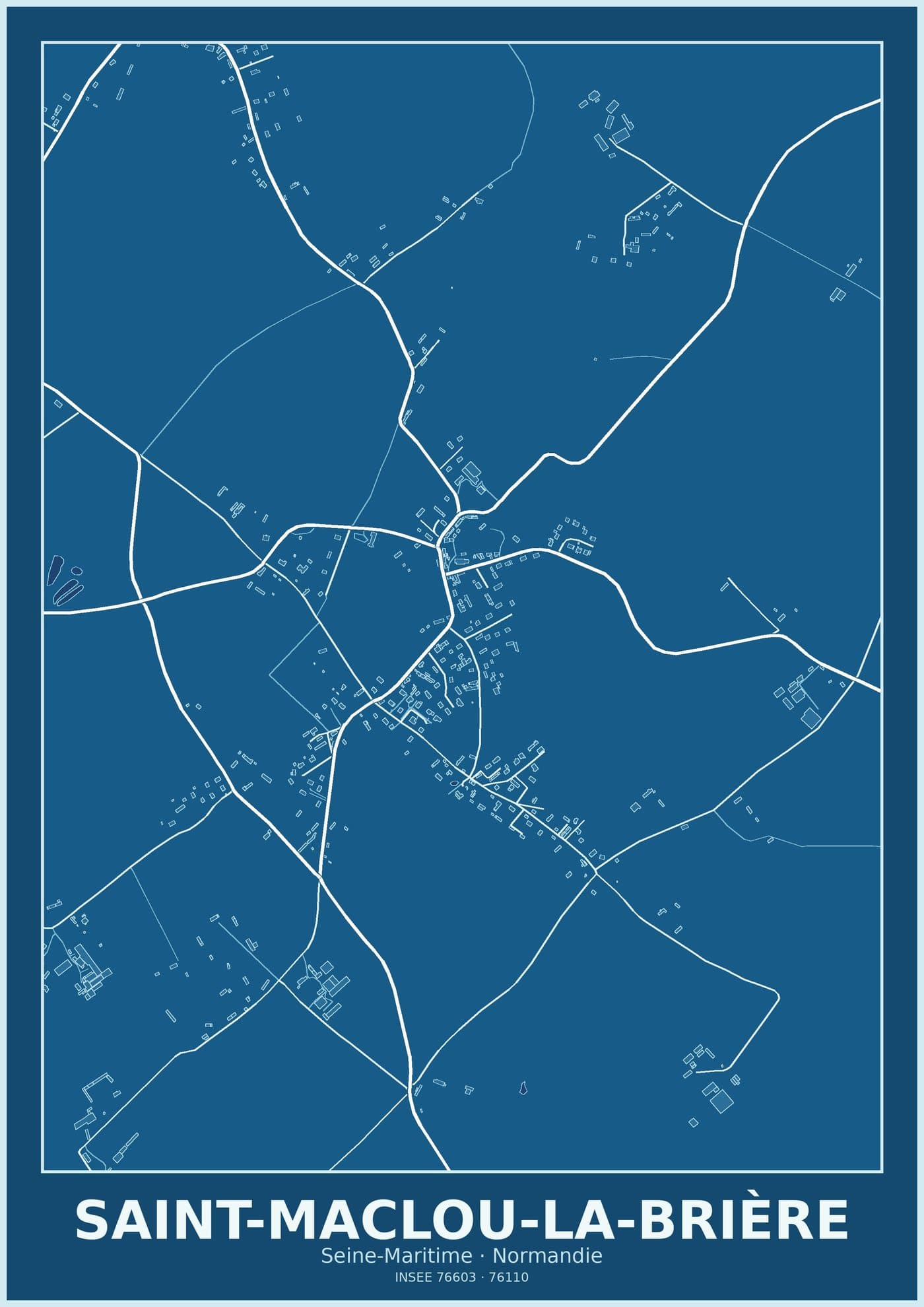 Plan de Saint-Maclou-la-Brière