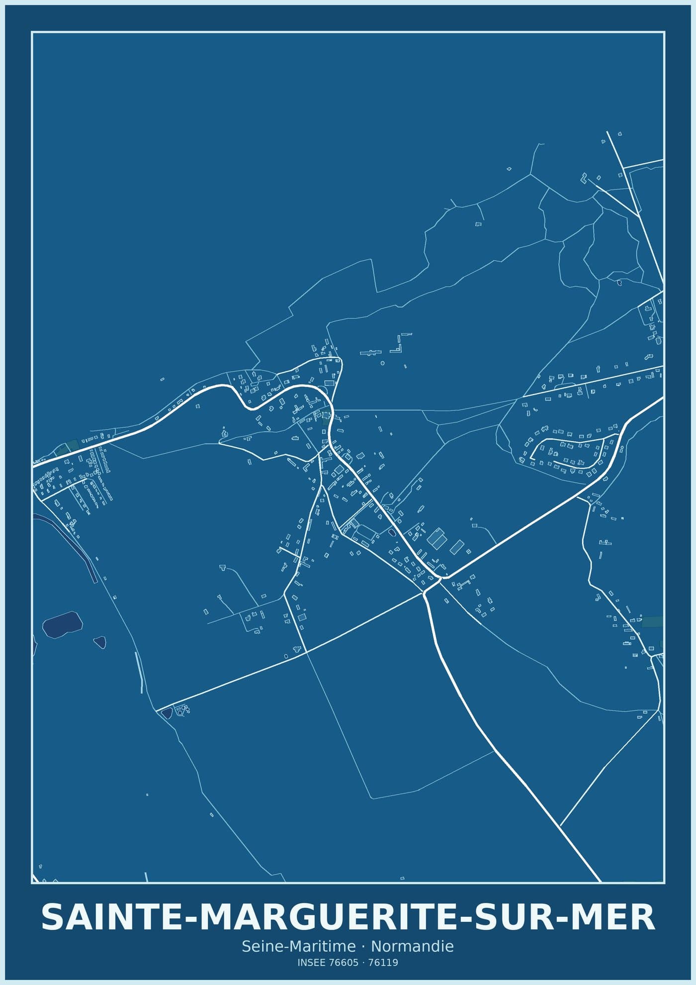 Plan de Sainte-Marguerite-sur-Mer