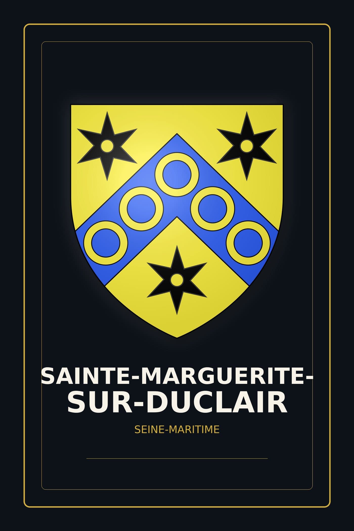Blason de Sainte-Marguerite-sur-Duclair