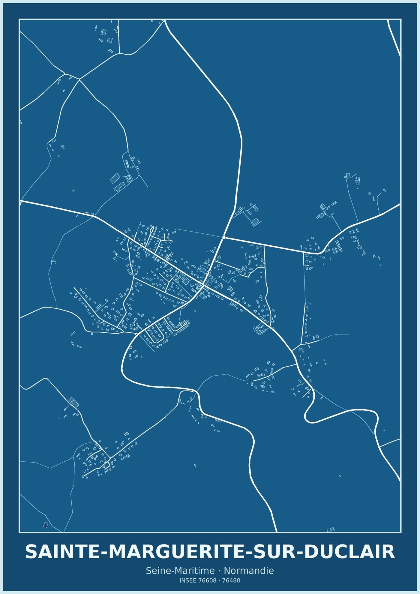 Plan de Sainte-Marguerite-sur-Duclair