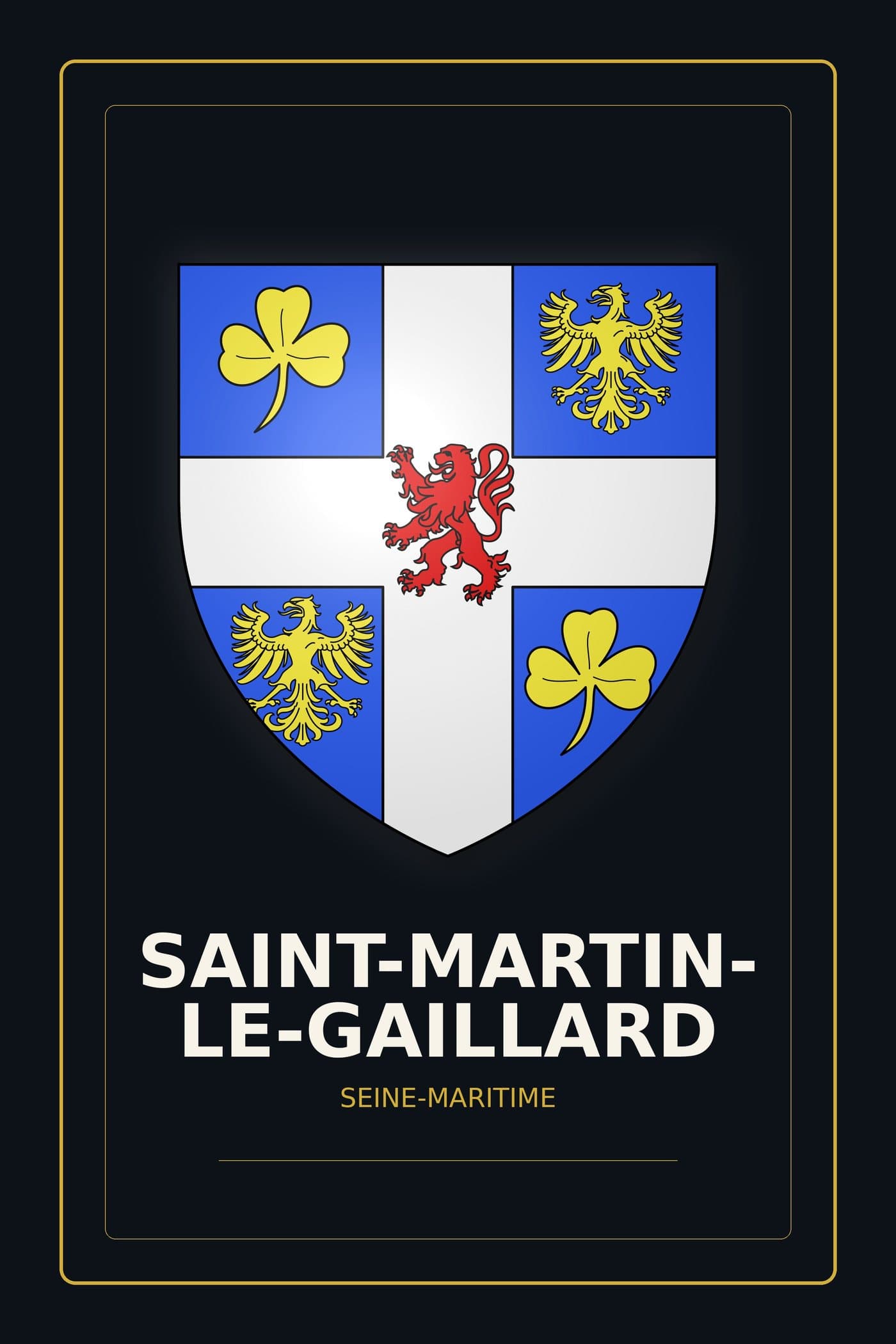 Blason de Saint-Martin-le-Gaillard