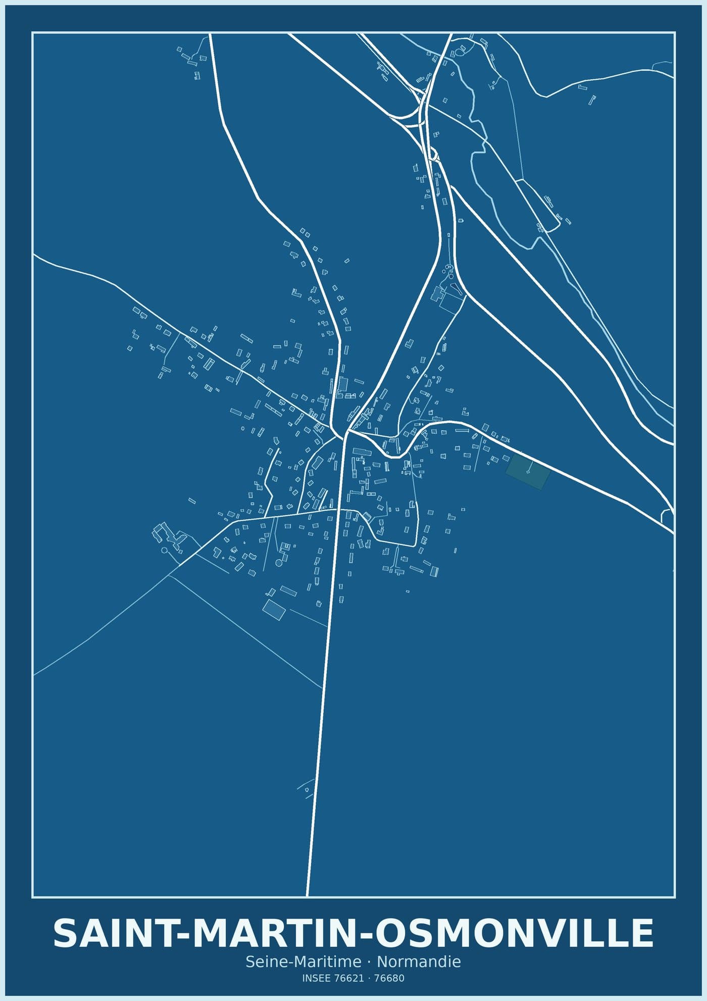 Plan de Saint-Martin-Osmonville