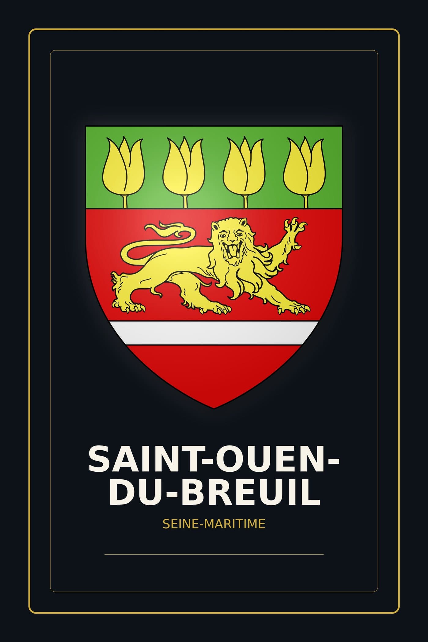 Blason de Saint-Ouen-du-Breuil