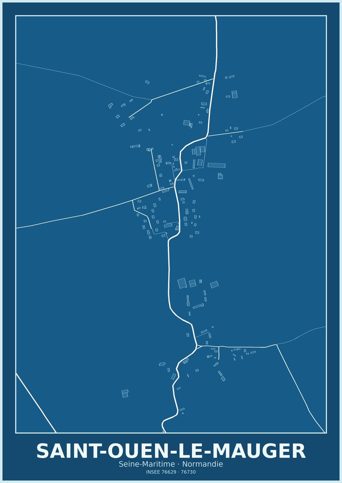 Plan de Saint-Ouen-le-Mauger