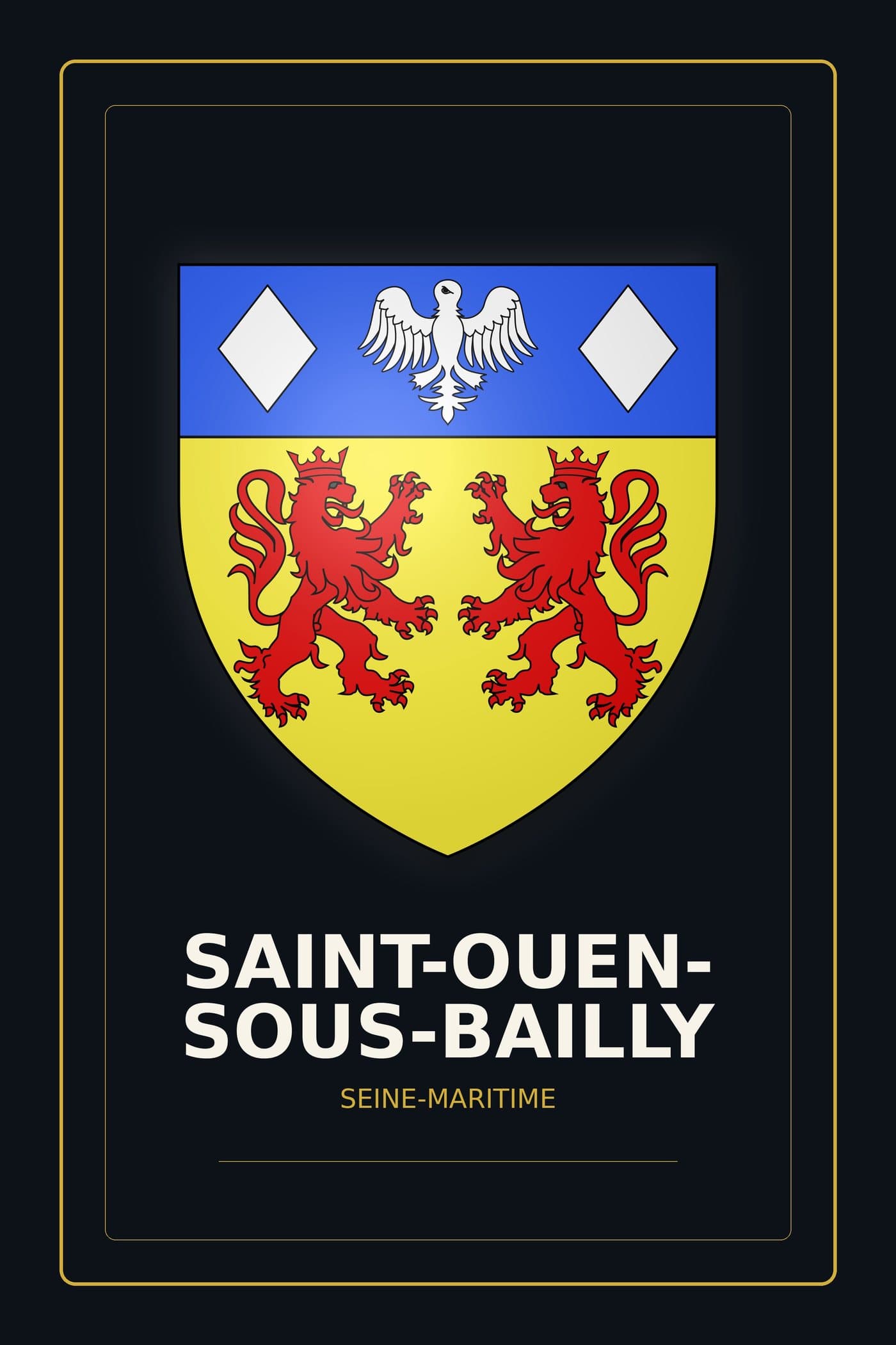 Blason de Saint-Ouen-sous-Bailly