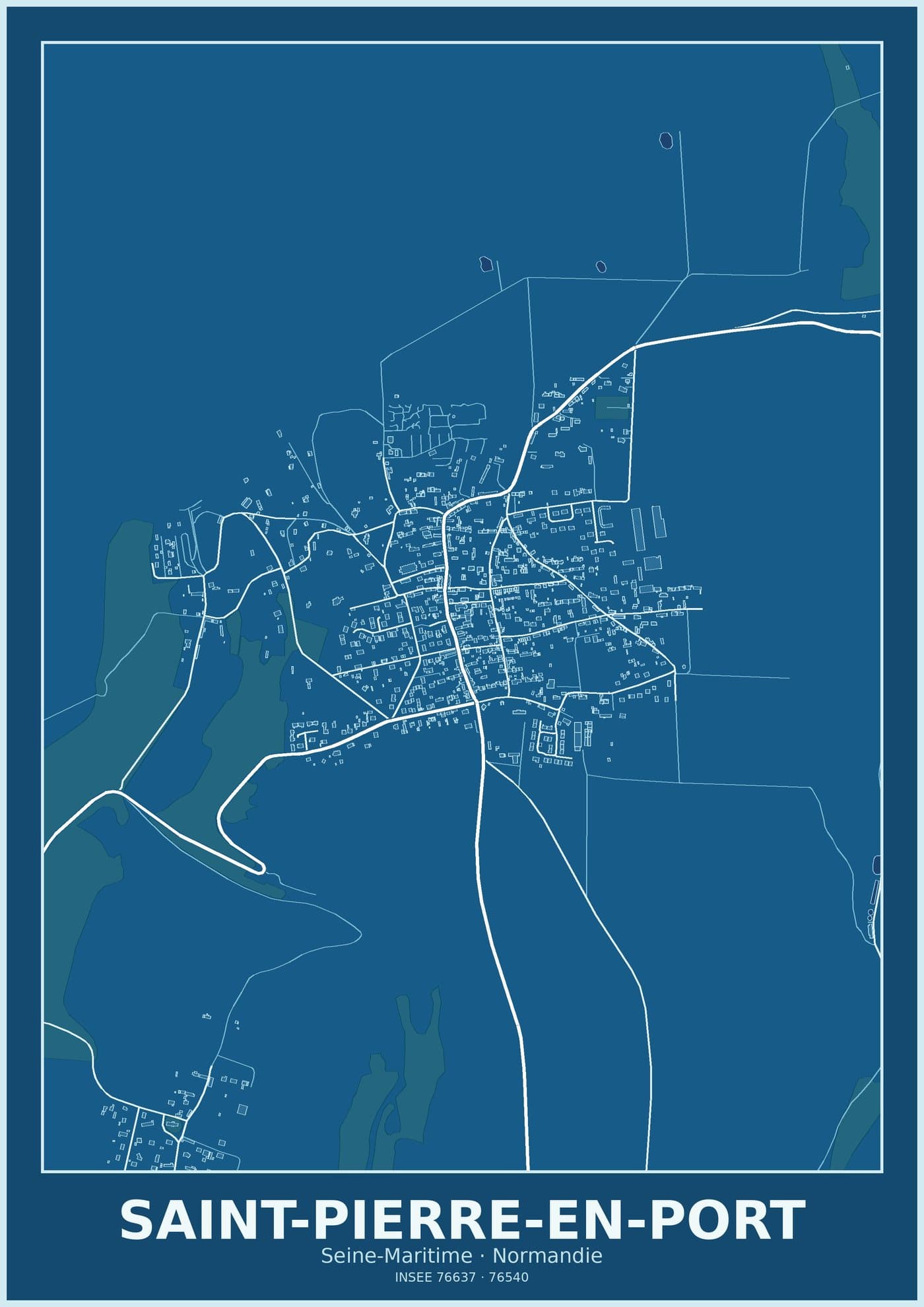 Plan de Saint-Pierre-en-Port