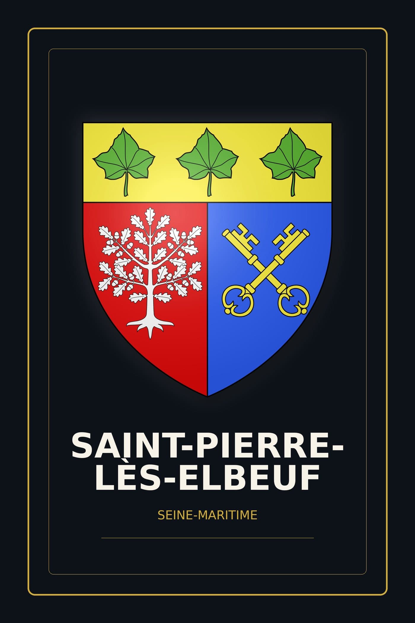 Blason de Saint-Pierre-lès-Elbeuf