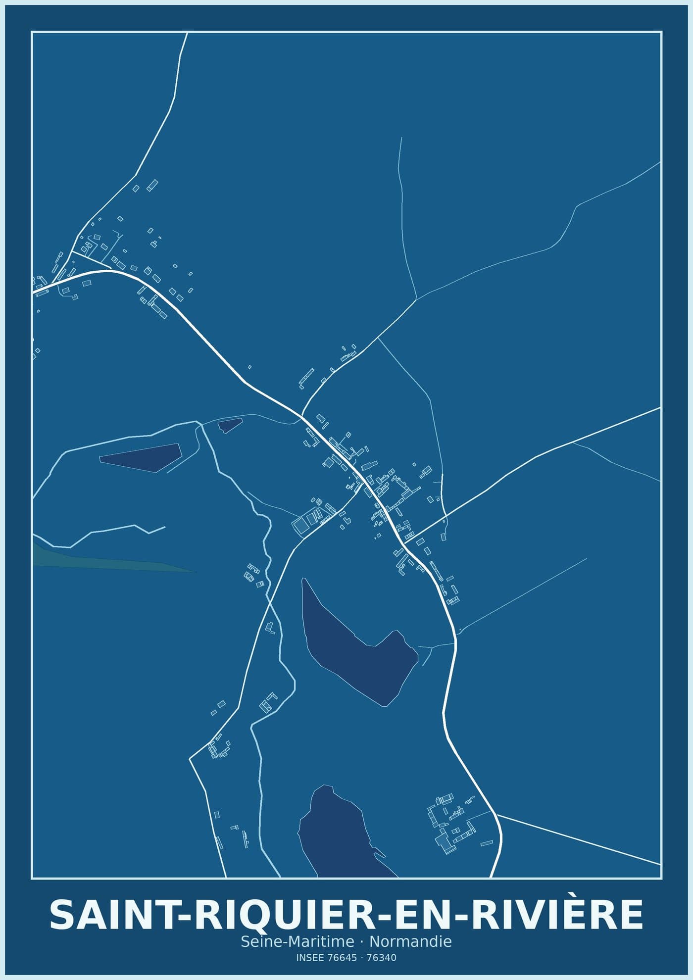 Plan de Saint-Riquier-en-Rivière