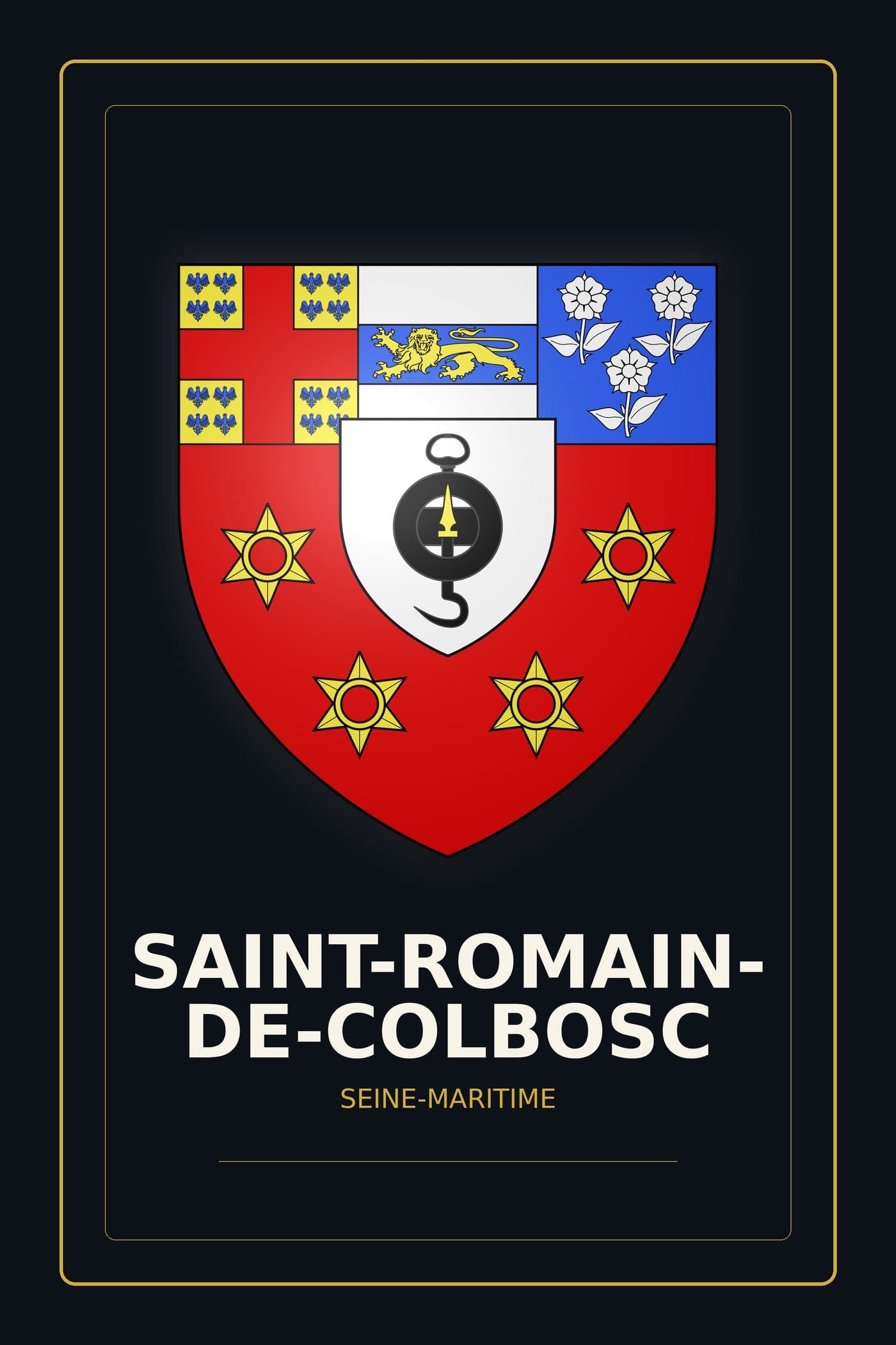 Blason de Saint-Romain-de-Colbosc