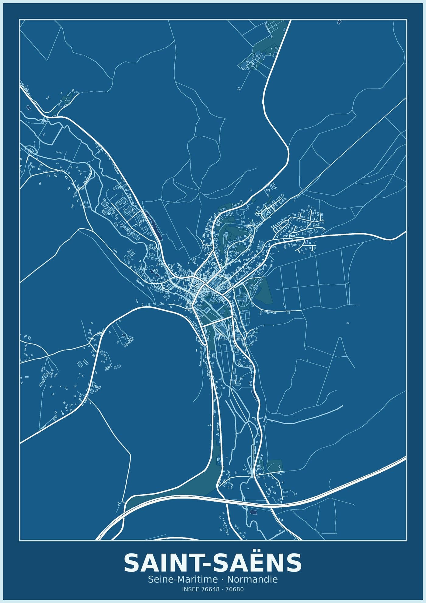Plan de Saint-Saëns