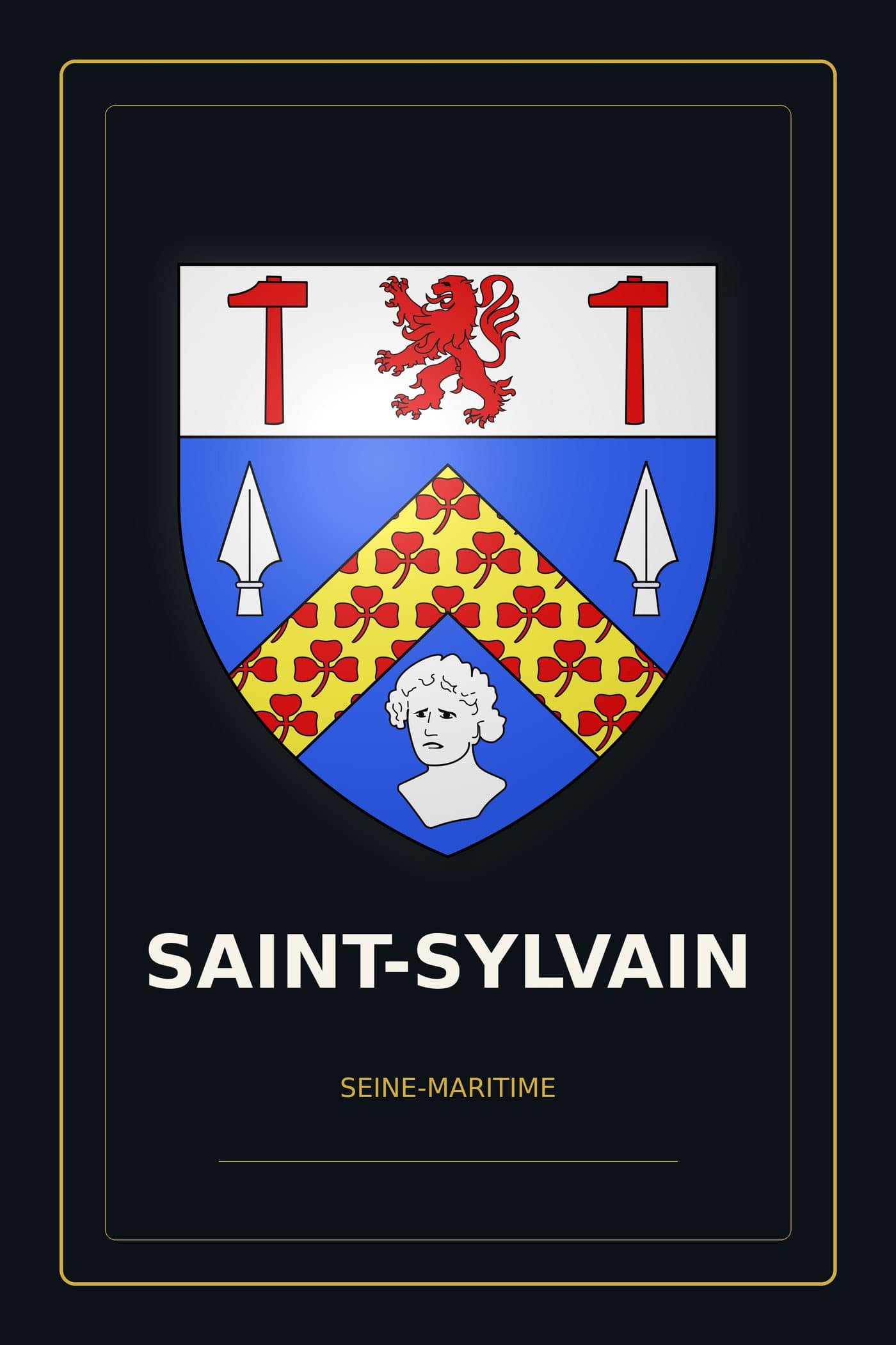 Blason de Saint-Sylvain