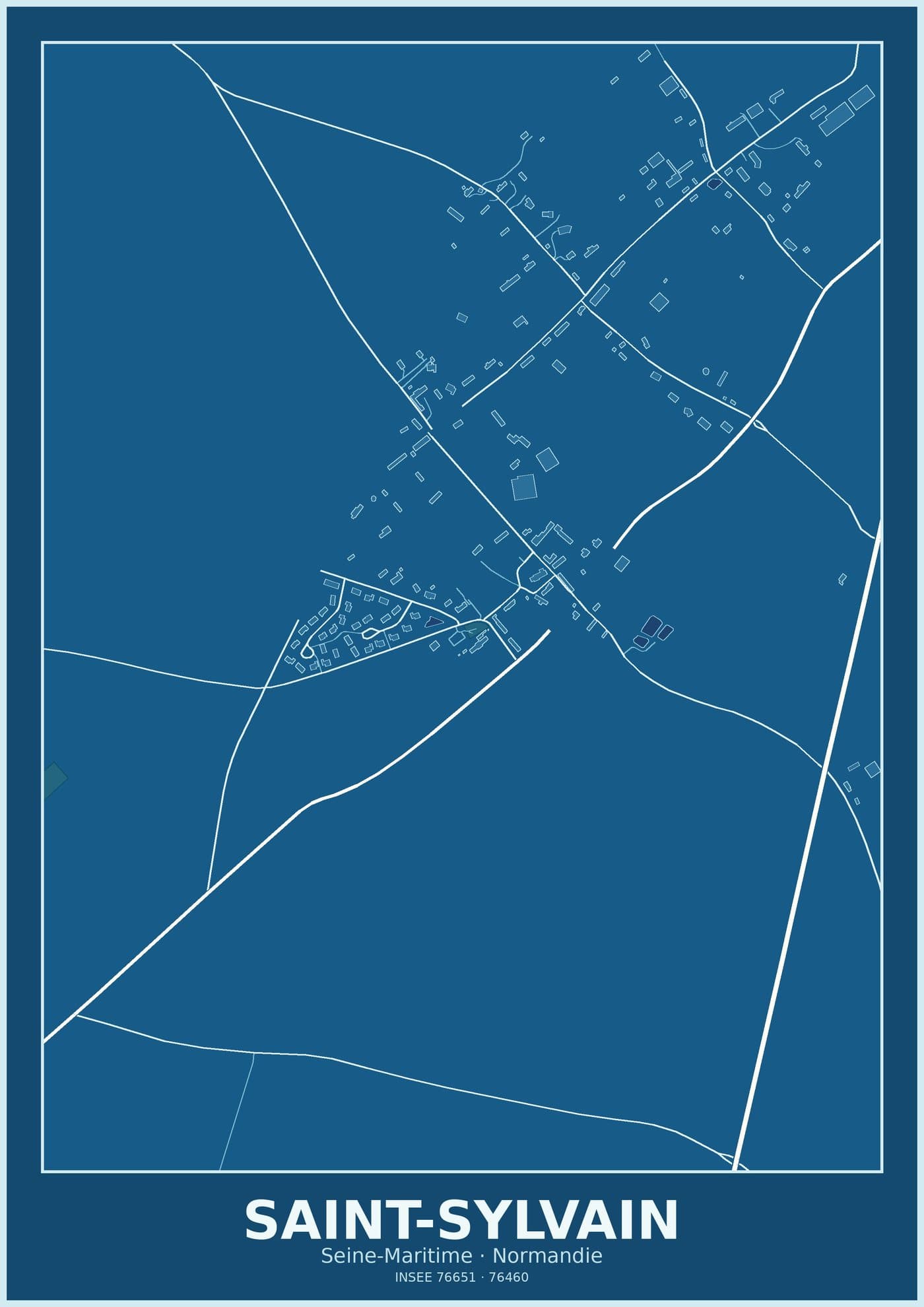 Plan de Saint-Sylvain
