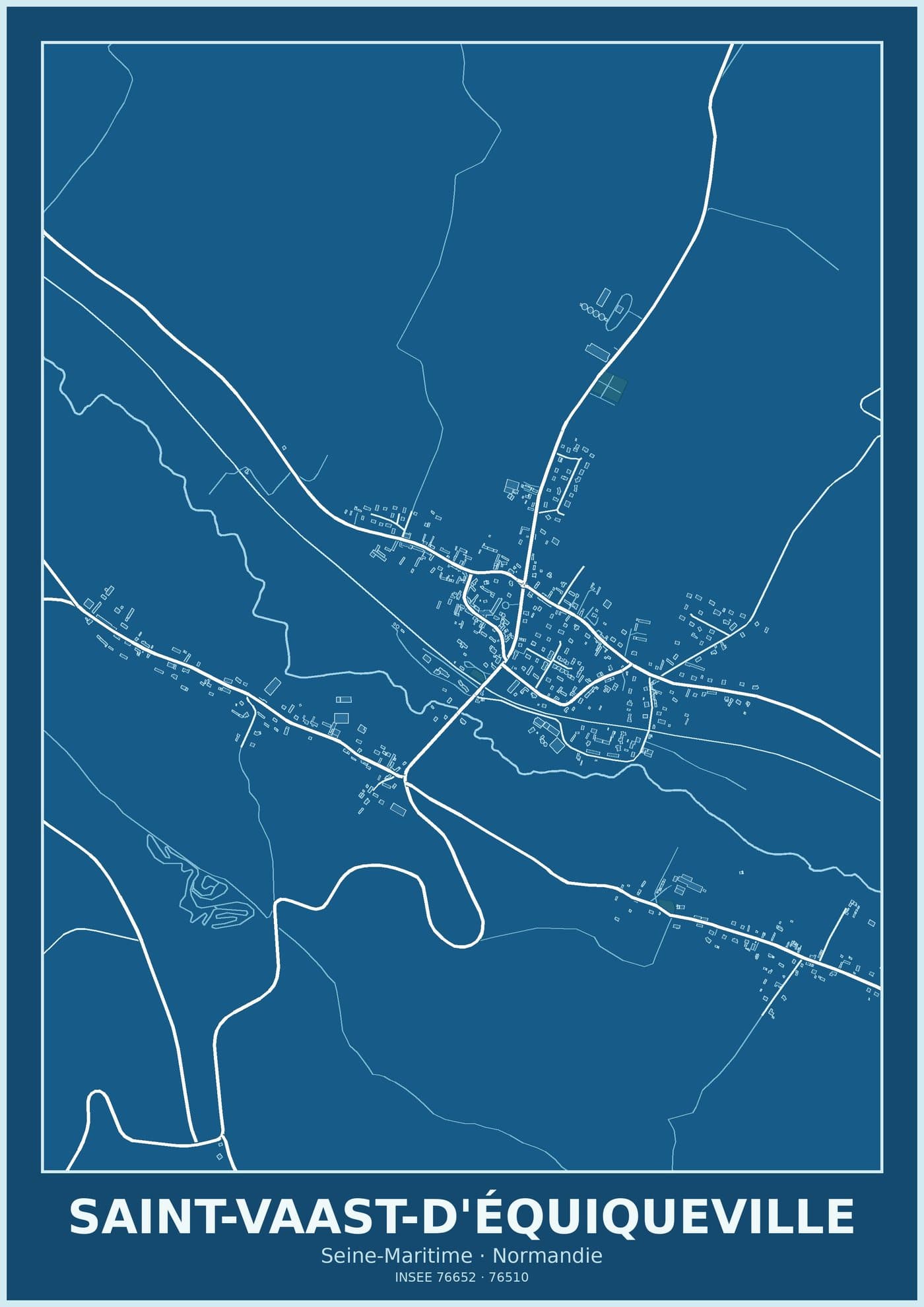 Plan de Saint-Vaast-d'Équiqueville