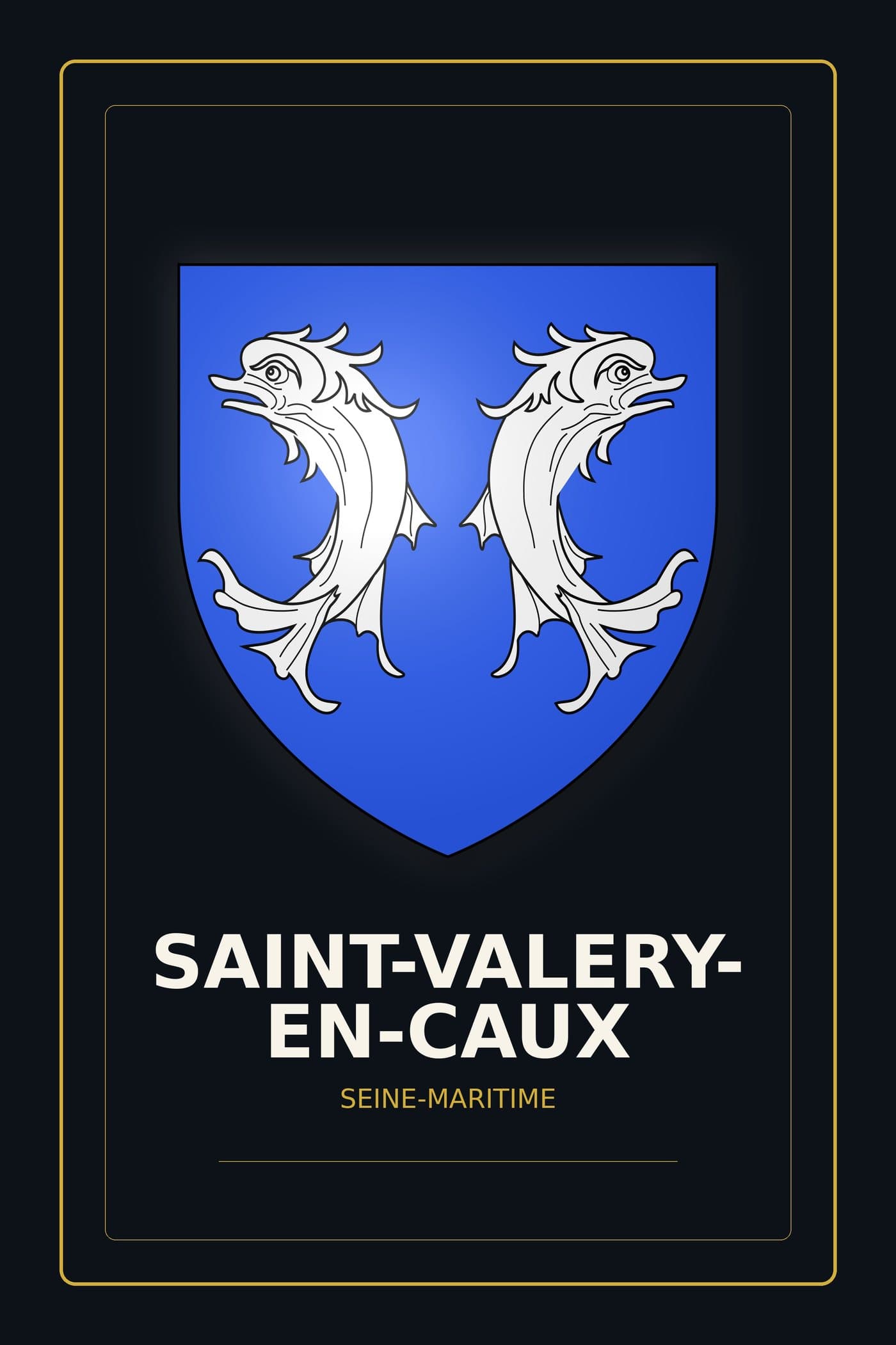 Blason de Saint-Valery-en-Caux