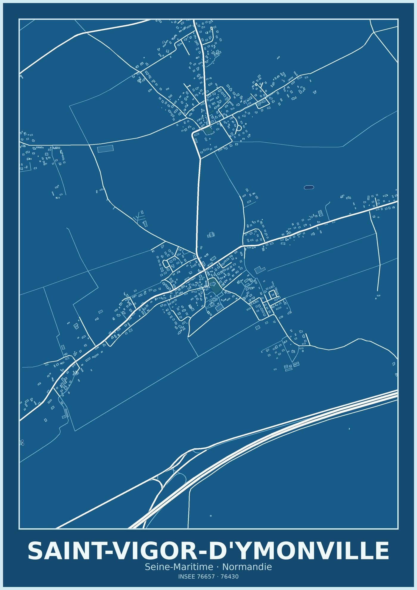 Plan de Saint-Vigor-d'Ymonville