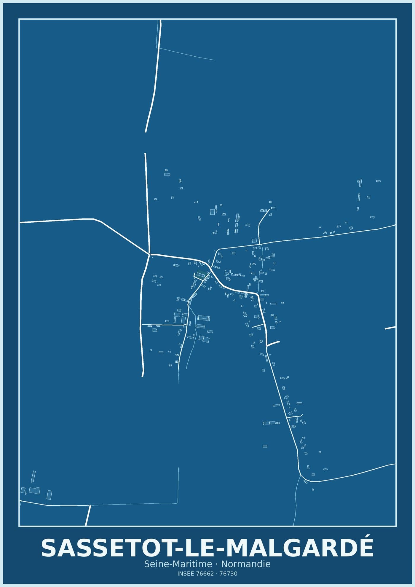 Plan de Sassetot-le-Malgardé
