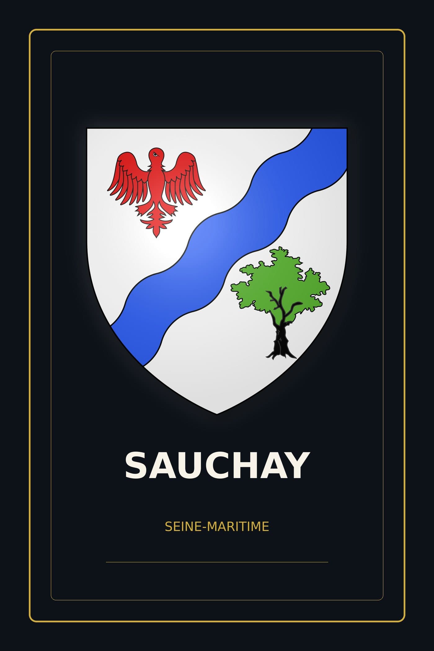 Blason de Sauchay