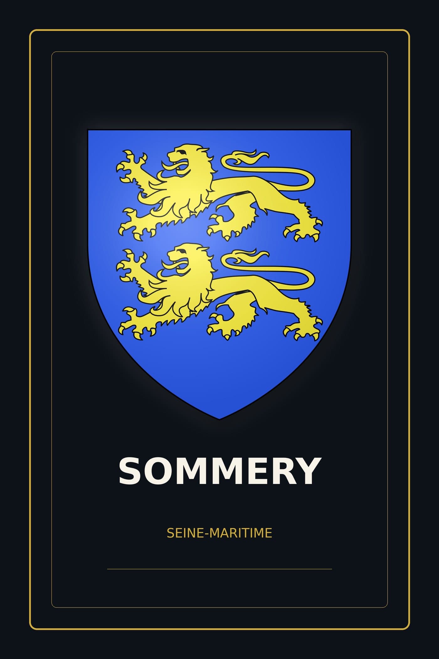 Blason de Sommery