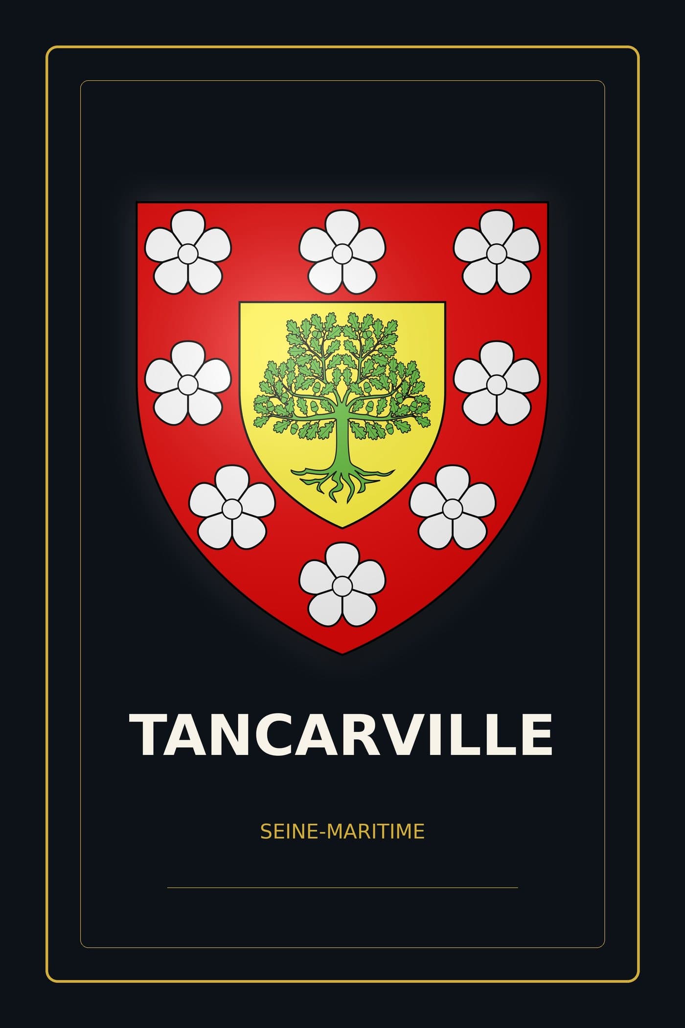 Blason de Tancarville