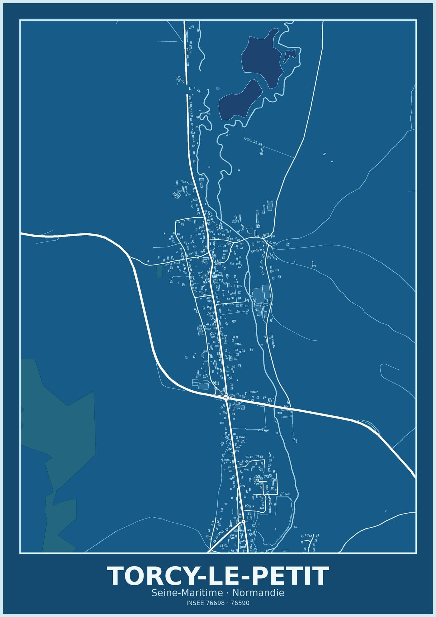 Plan de Torcy-le-Petit