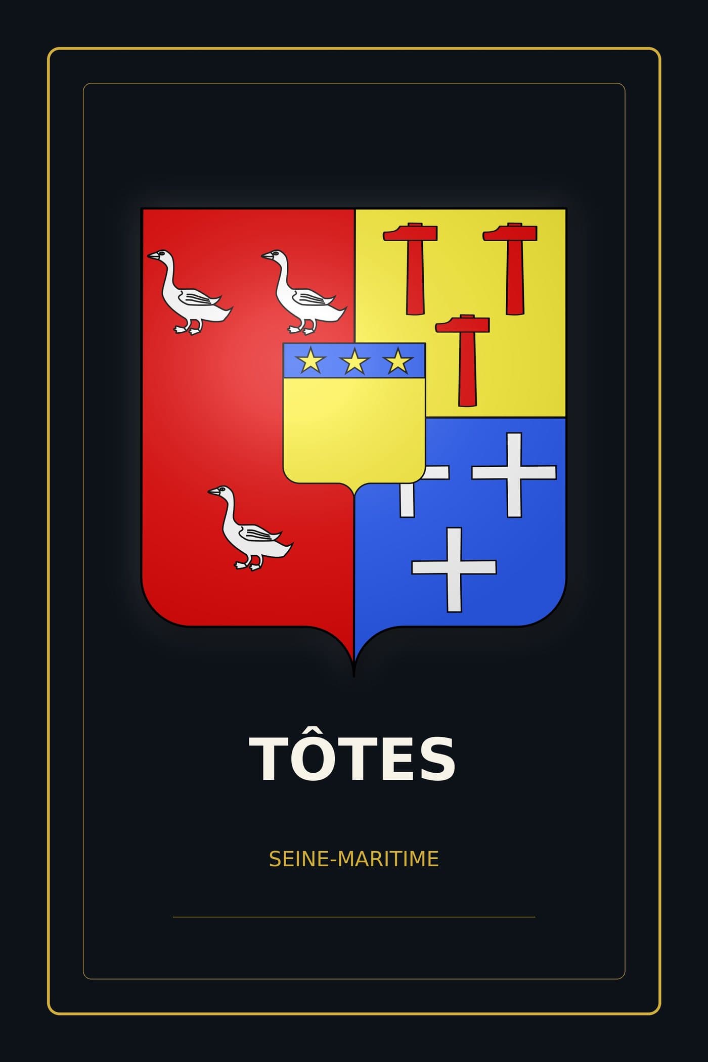 Blason de Tôtes