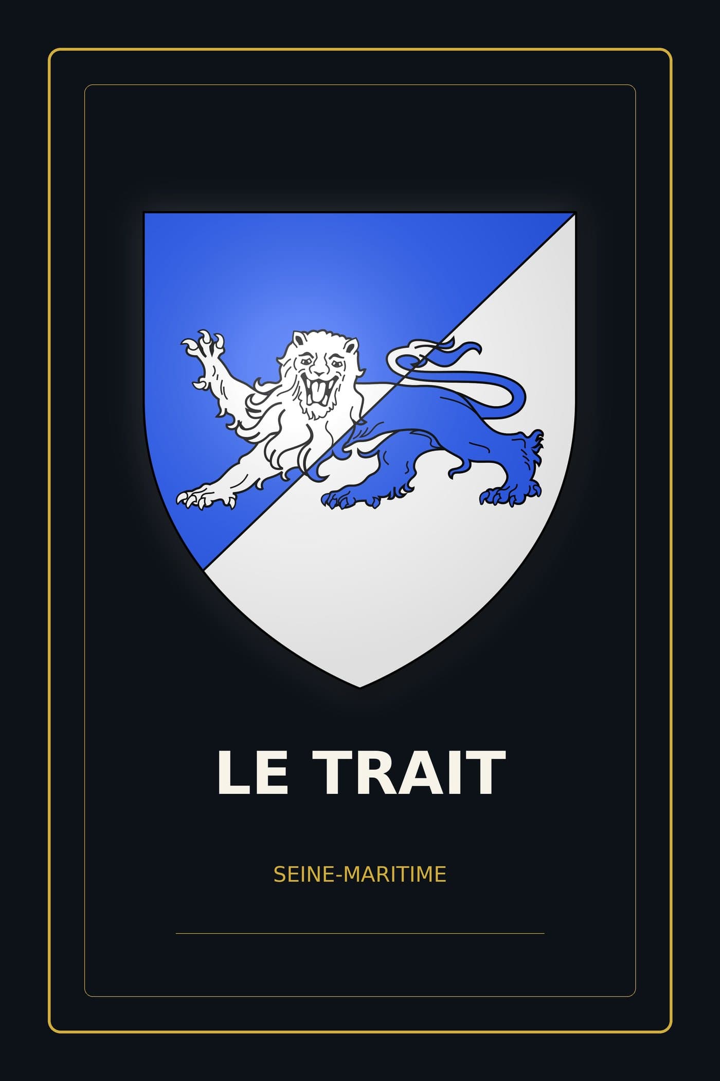 Blason du Trait
