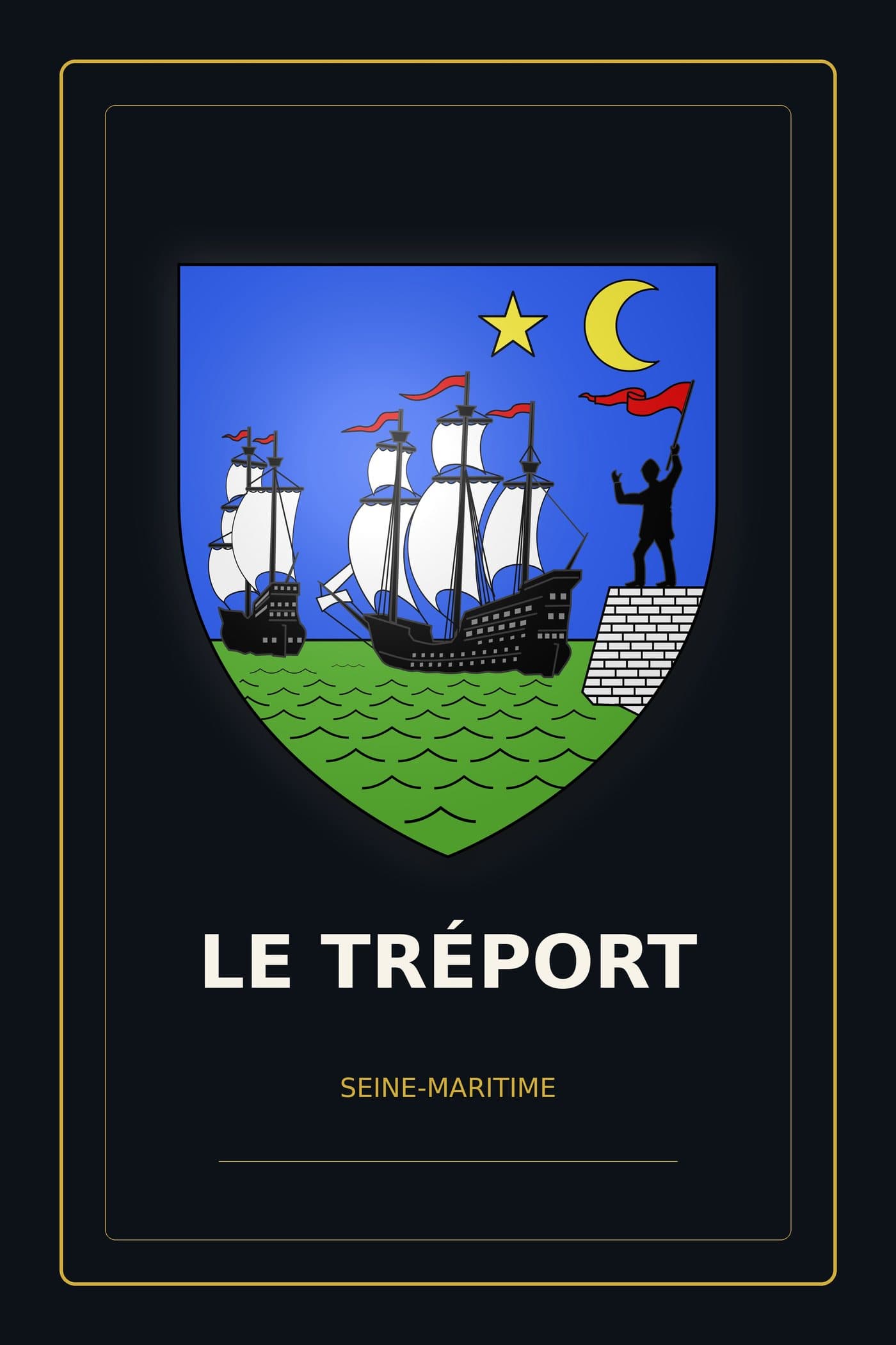 Blason du Tréport