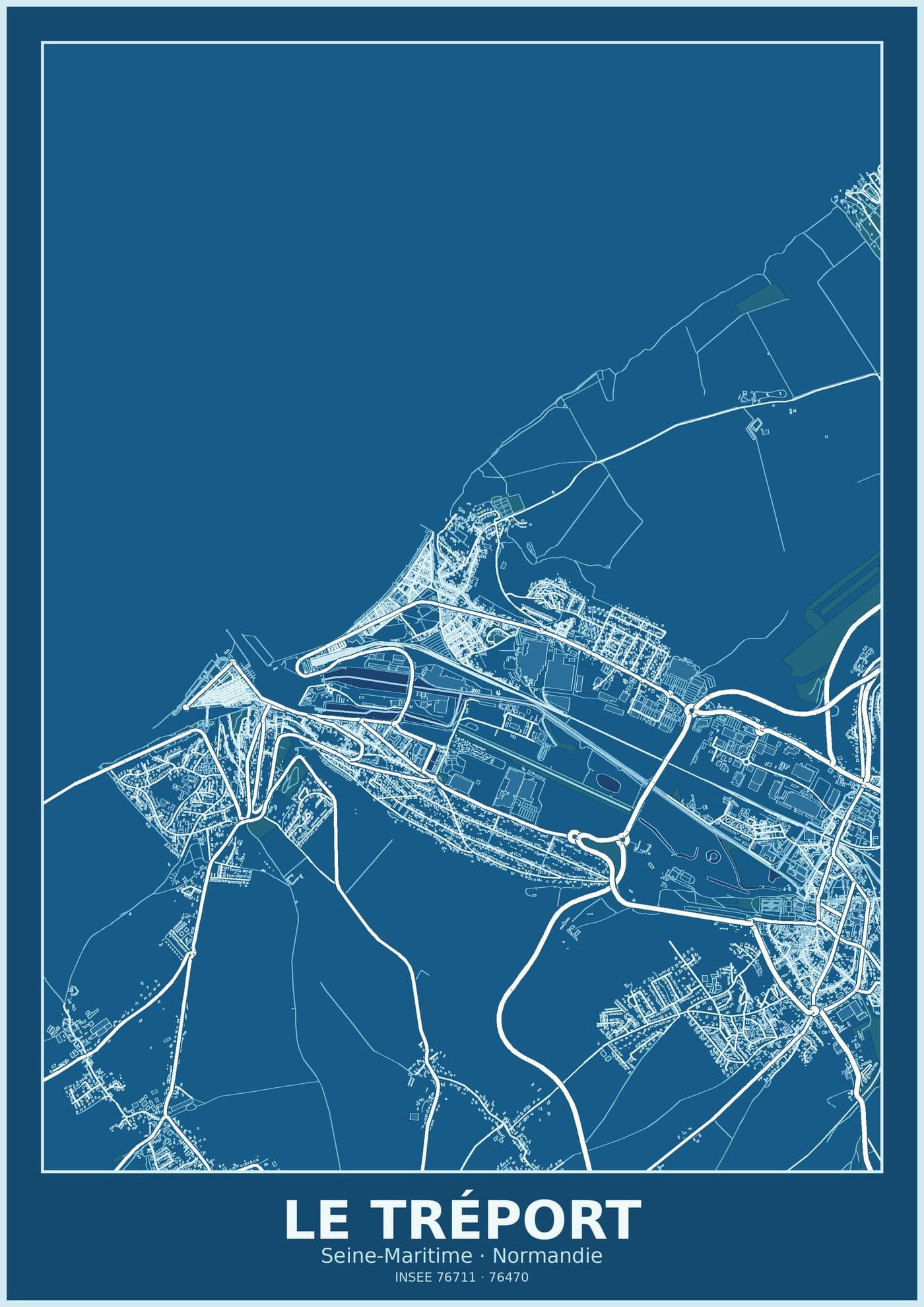 Plan du Tréport