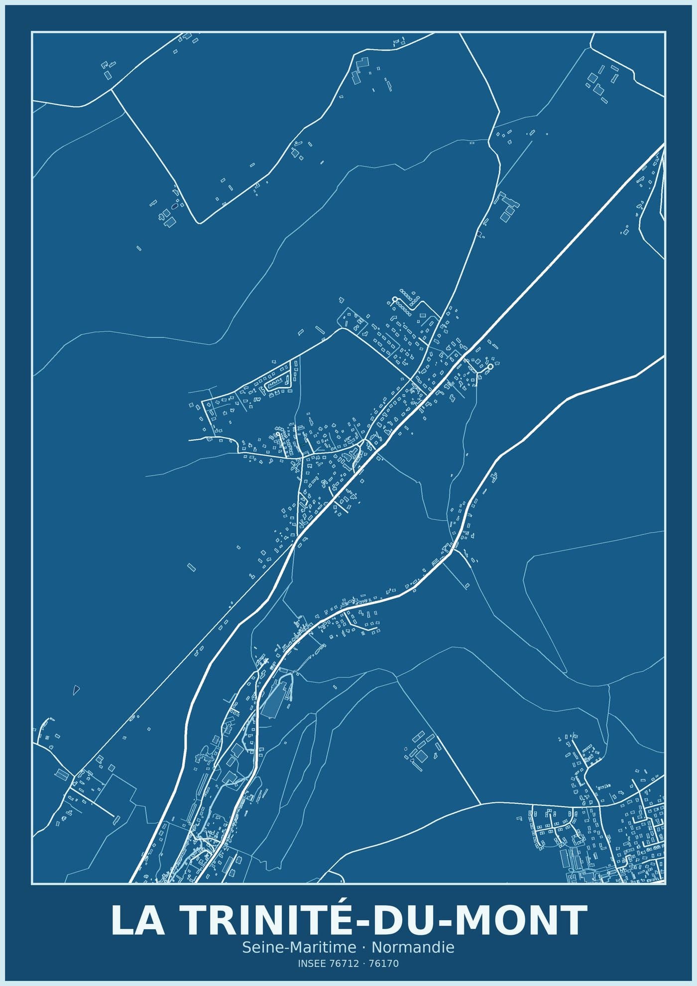 Plan de La Trinité-du-Mont