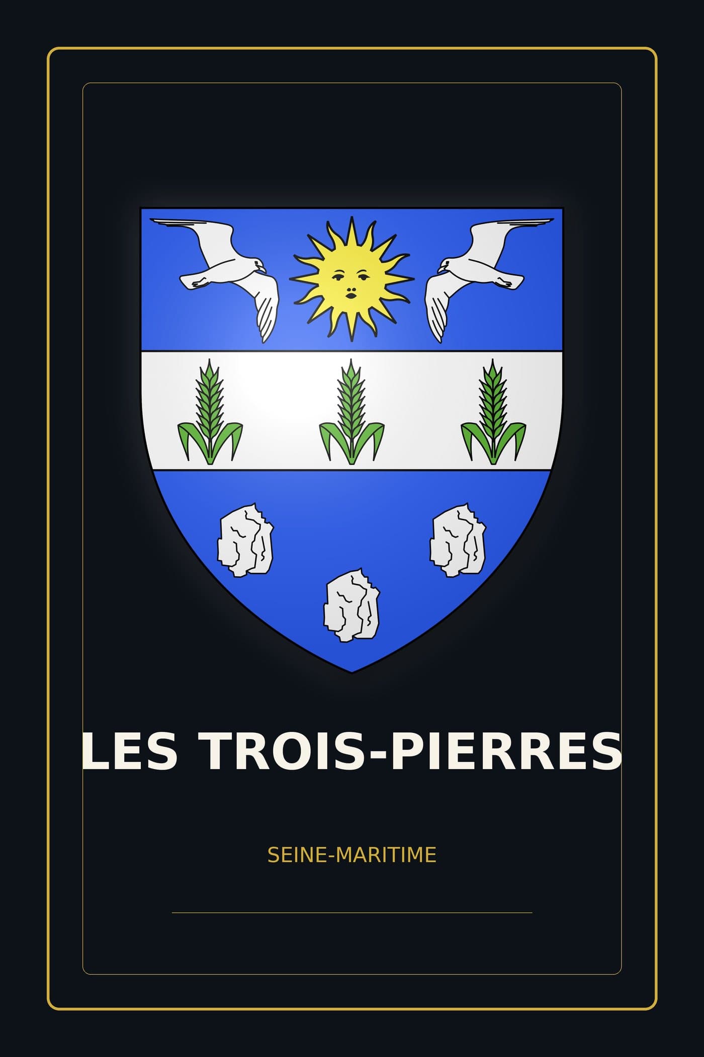 Blason des Trois-Pierres