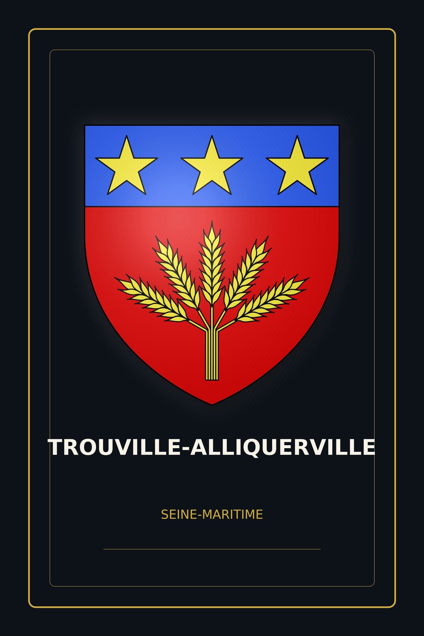 Blason de Trouville-Alliquerville