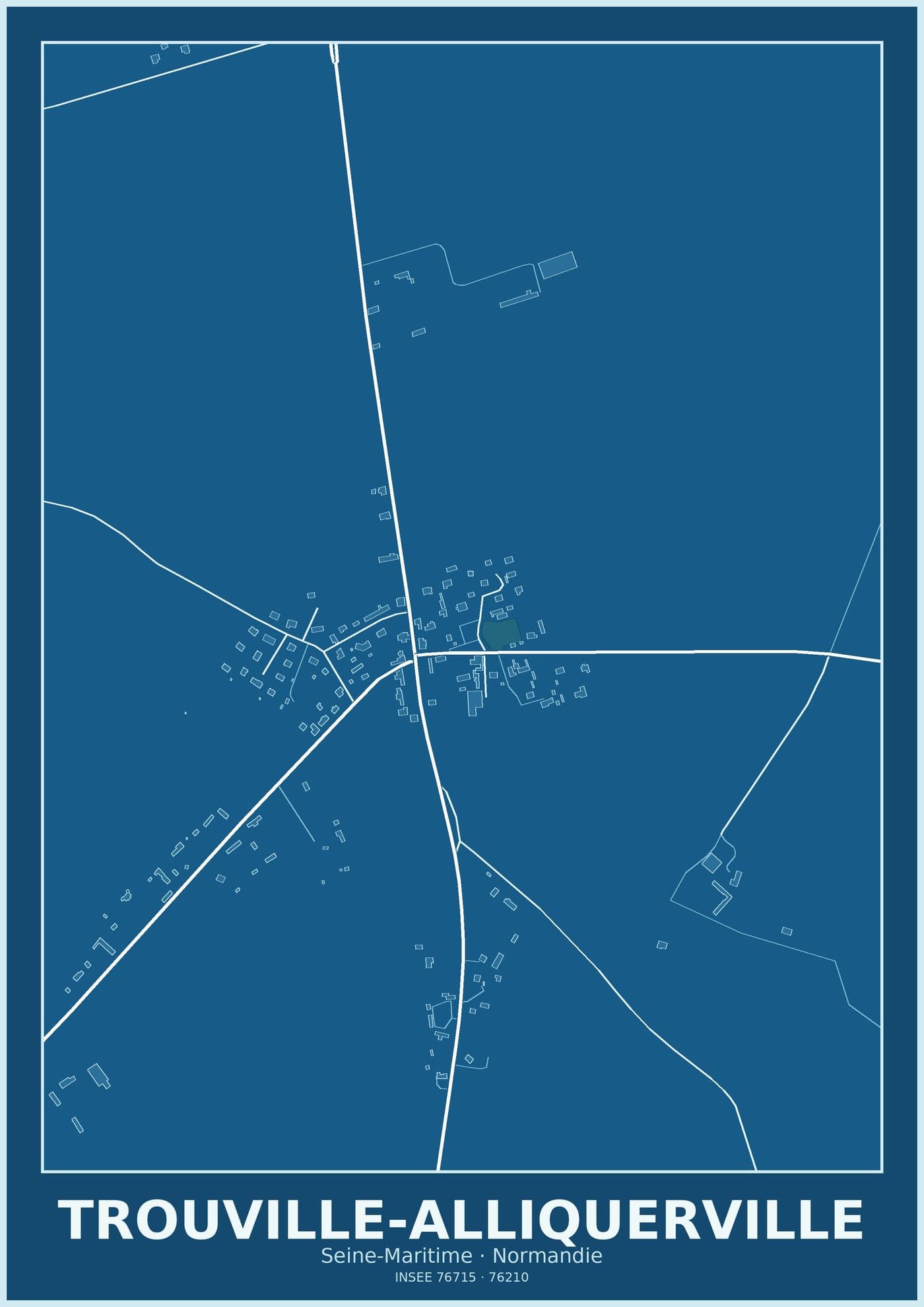 Plan de Trouville-Alliquerville