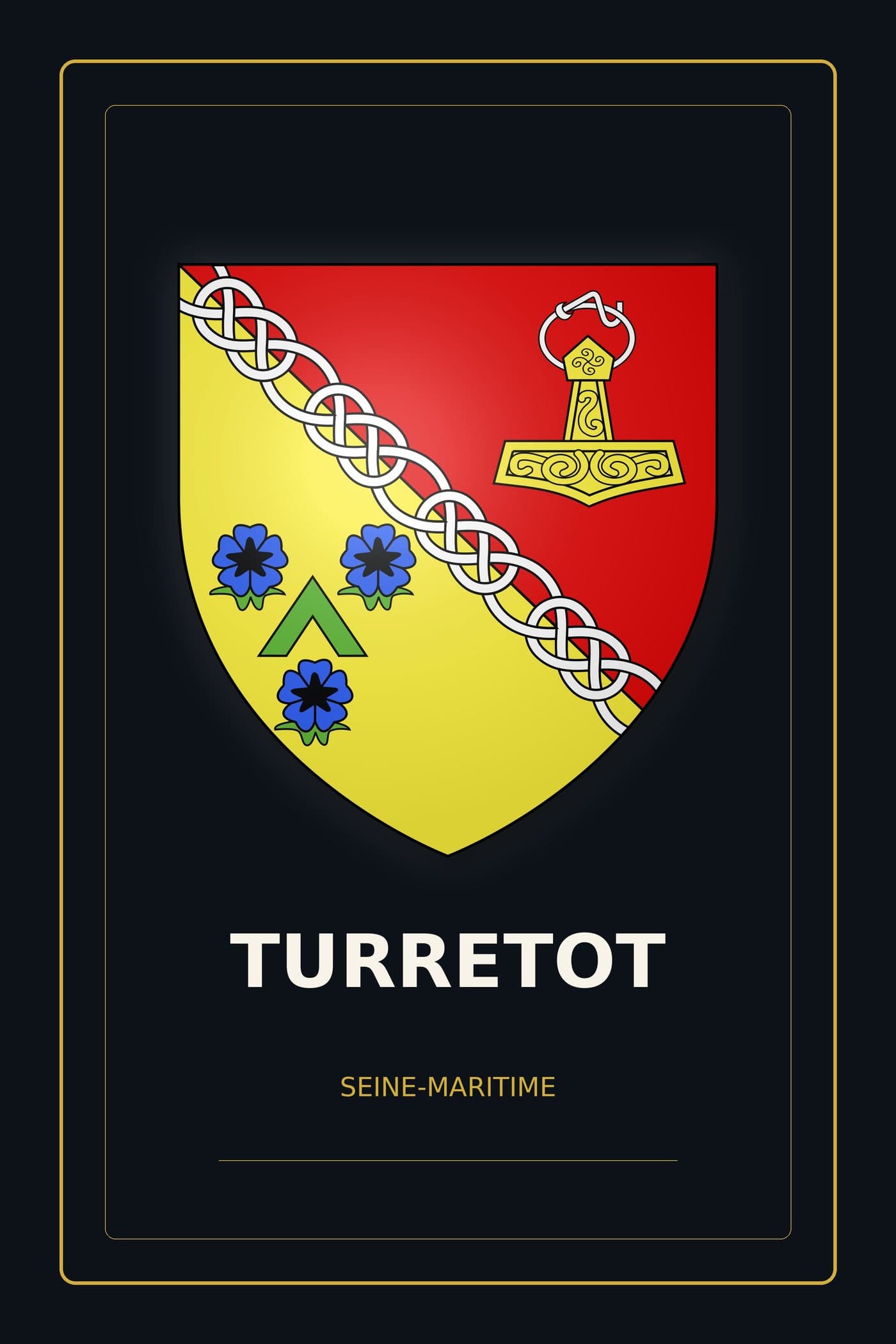 Blason de Turretot